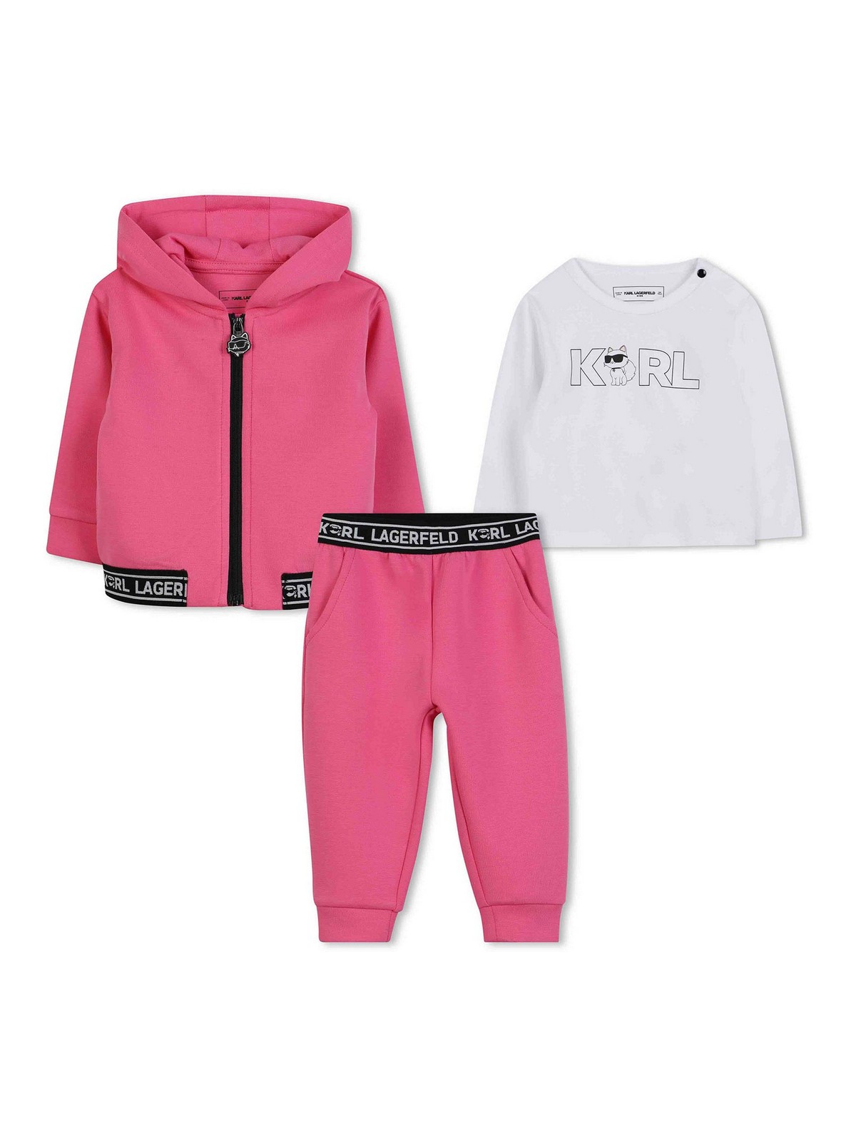 3 Piece Set With Logo Z3064948V (KARL LAGERFELD / スウェット・フーディー ) | KARL LAGERFELD (カール・ラガーフェルド)