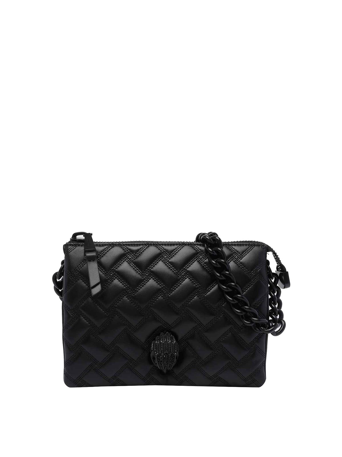 Black Kensington French Pouch Bag 5013100109BLACK (KURT GEIGER / ハンドバッグ・ショルダーバッグ ) | KURT GEIGER (カートガイガー)