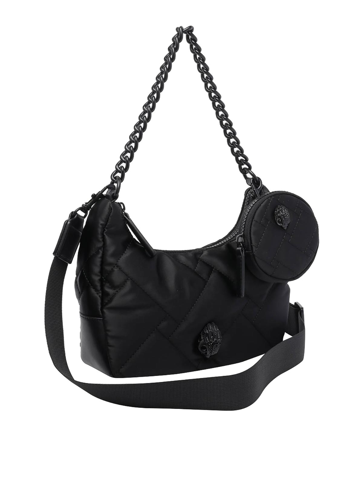 Black Drench Recycled Shoulder Bag 8471809229BLACKOTHER (KURT GEIGER / ハンドバッグ・ショルダーバッグ ) | KURT GEIGER (カートガイガー)(1)