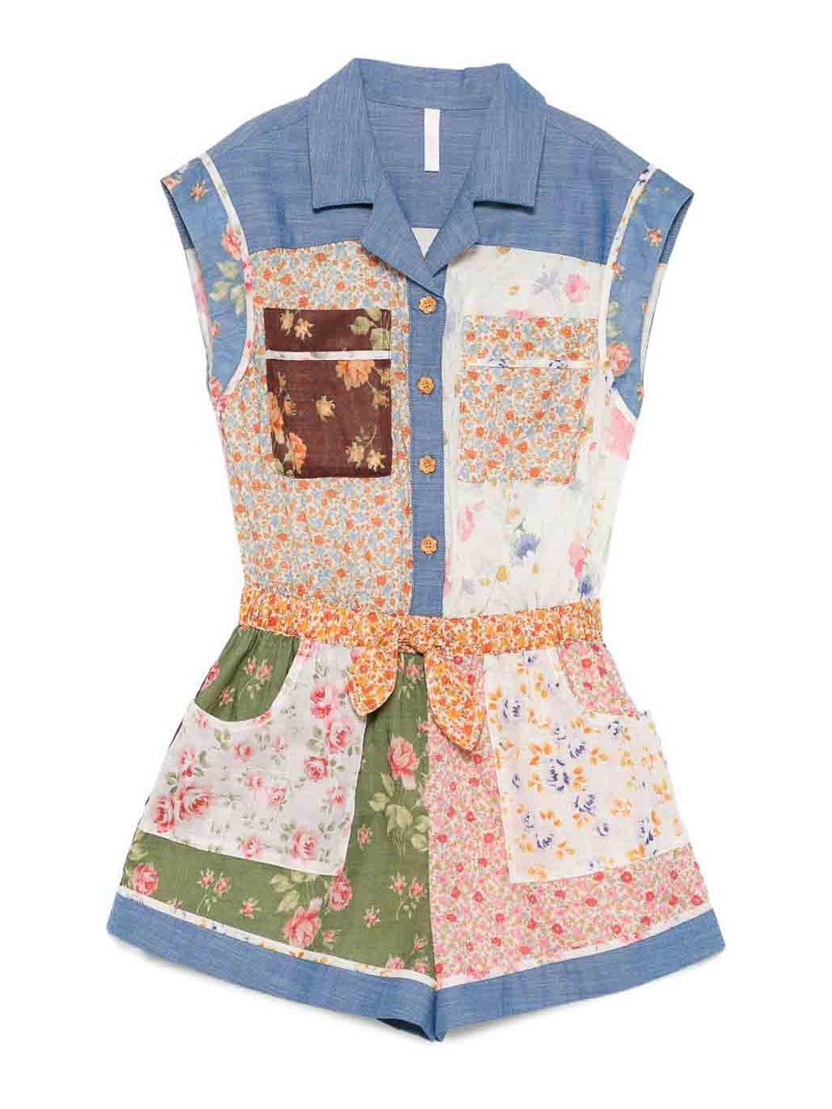 Tracksuit With Floral Print 4668YSS252SPLICEDSPLI (ZIMMERMANN / ワンピース・ドレス・オールインワン ) | ZIMMERMANN (ジマーマン)