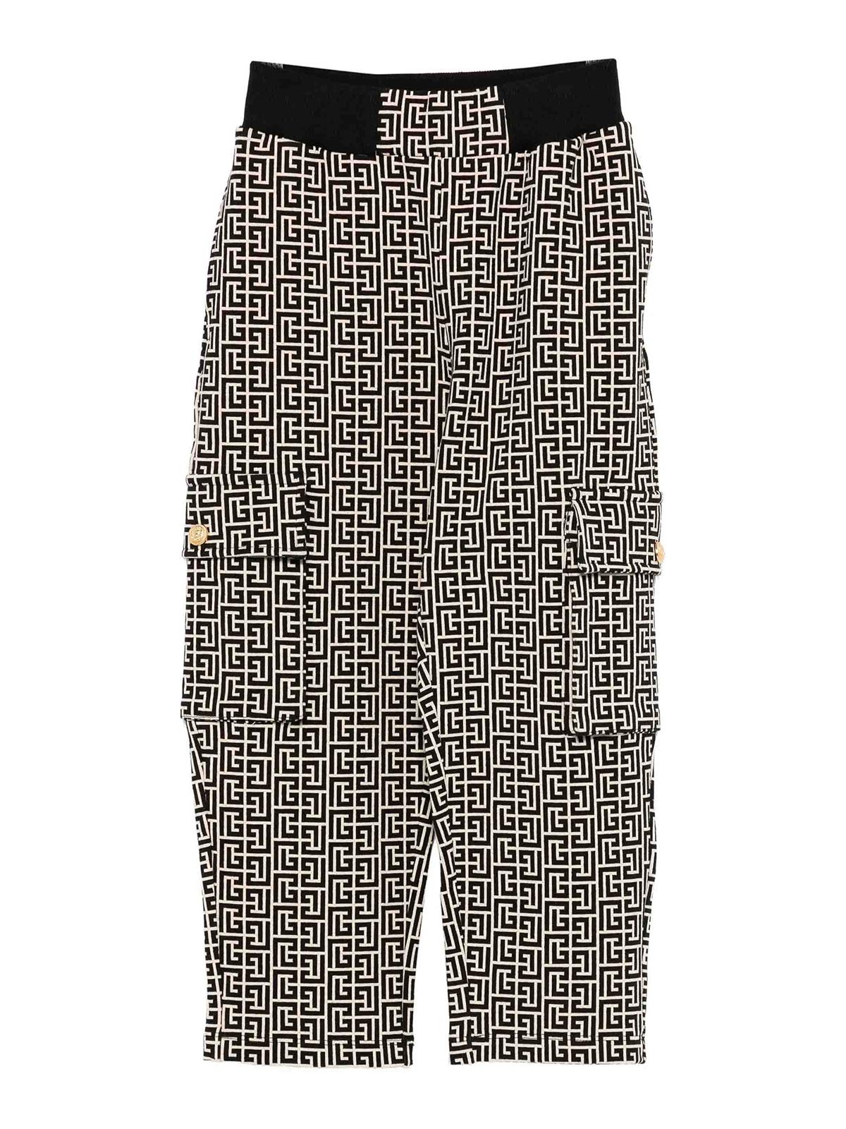 Cargo With Geometric Pattern BX6Q50Z2411106NE (Balmain / パンツ ) | Balmain (バルマン)