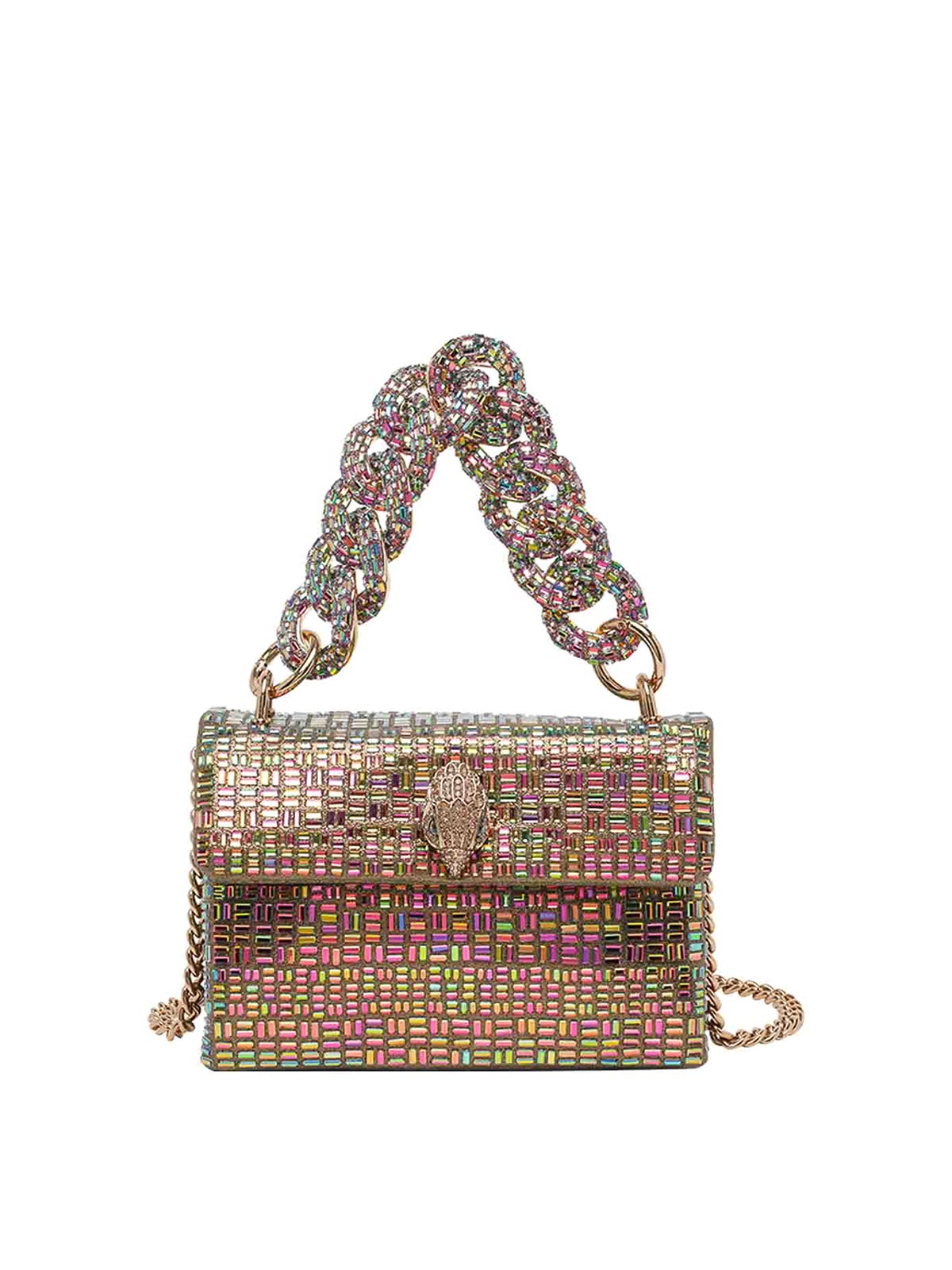 Mini Kensington Chain Handbag 5020066609GOLD (KURT GEIGER / ハンドバッグ・ショルダーバッグ ) | KURT GEIGER (カートガイガー)