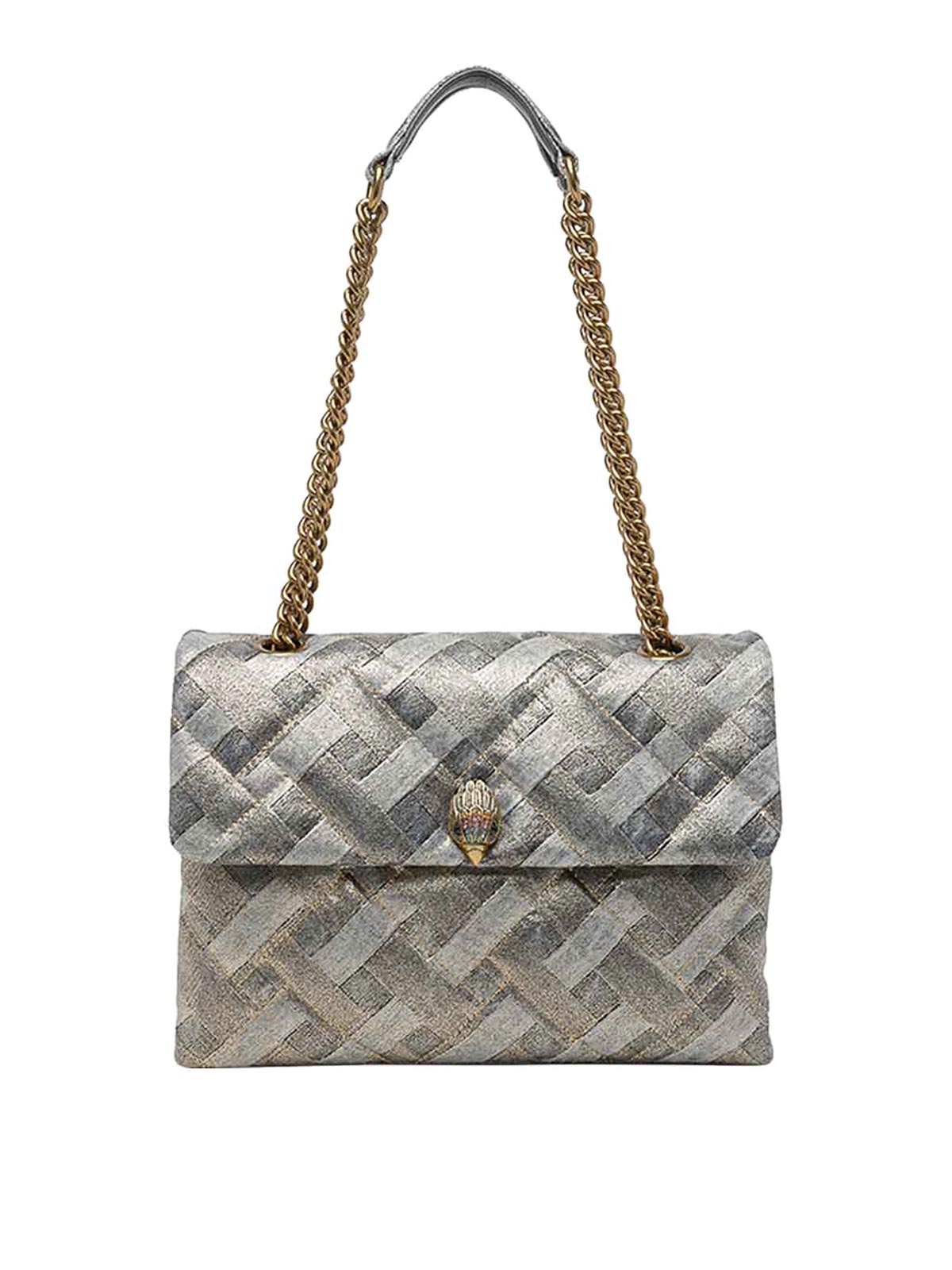 Large Kensington Soft Shoulder Bag 9796566669GOLD (KURT GEIGER / ハンドバッグ・ショルダーバッグ ) | KURT GEIGER (カートガイガー)