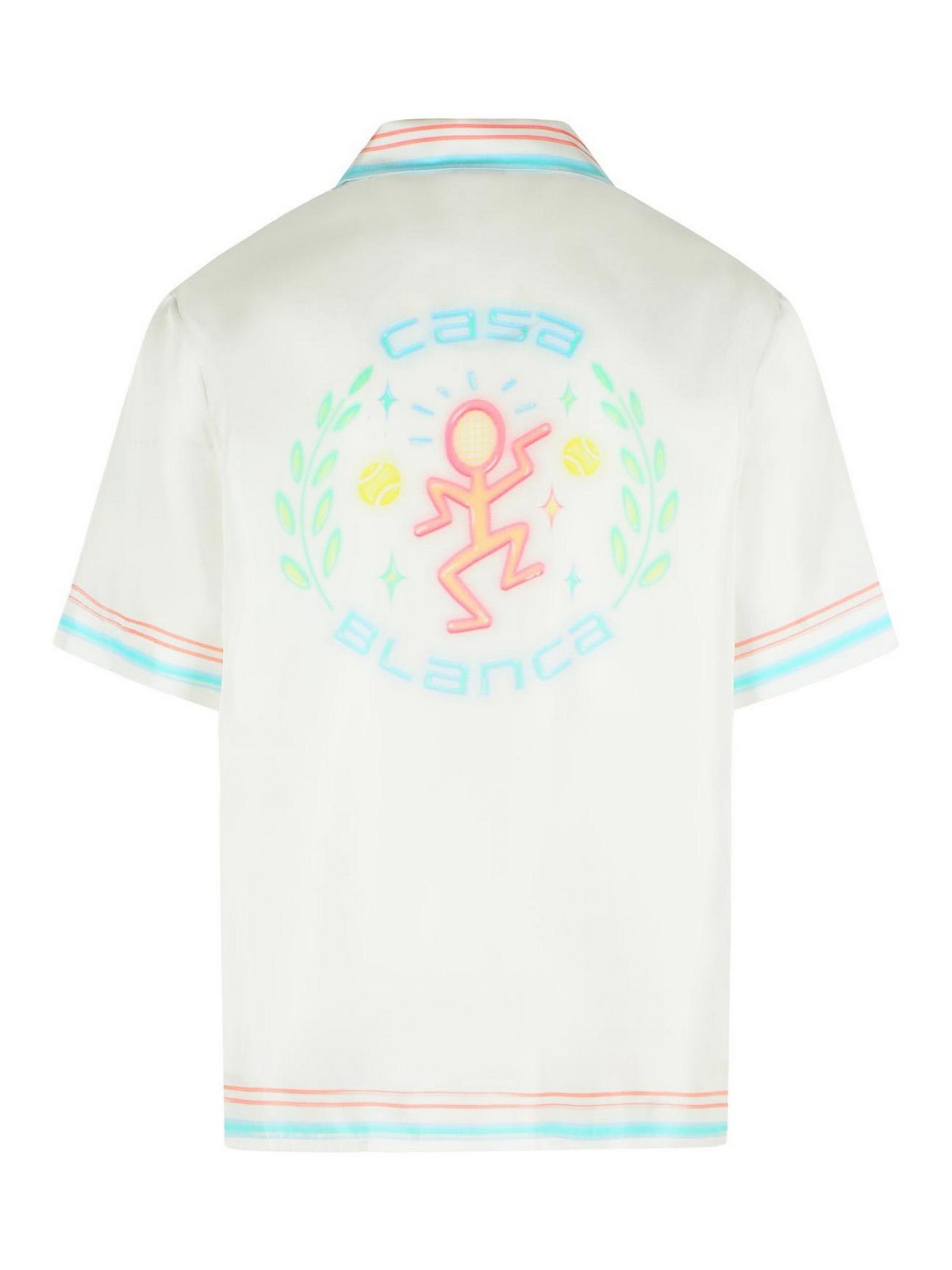 White Silk Shirt MSP26SH00301 (Casablanca / シャツ・ブラウス ) | Casablanca (カサブランカ)(1)