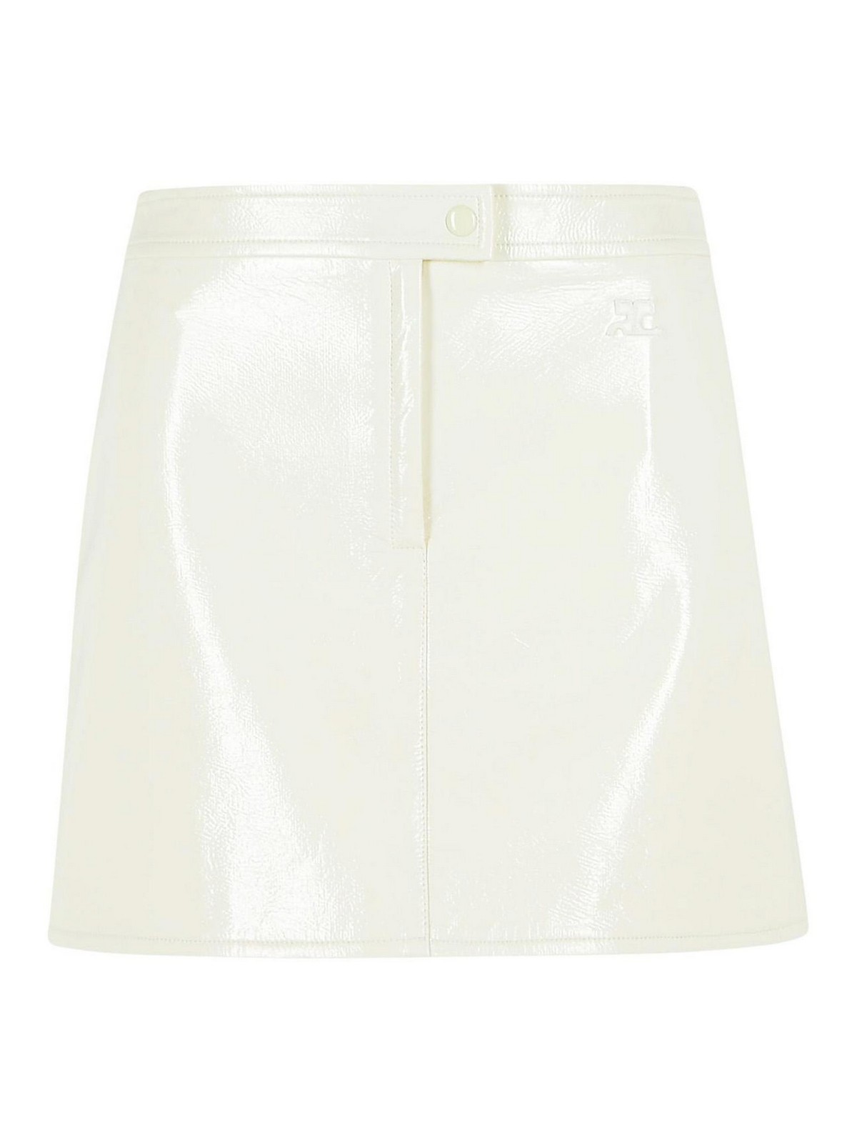 Reedition White Polyester Blend Miniskirt 126CJU352VY00140018 (Courrèges / スカート ) | Courrèges (クレージュ)