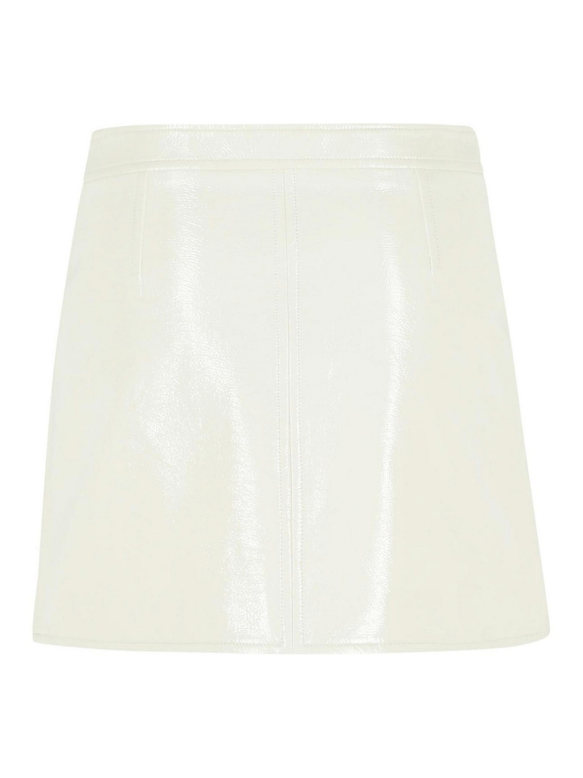 Reedition White Polyester Blend Miniskirt 126CJU352VY00140018 (Courrèges / スカート ) | Courrèges (クレージュ)(1)