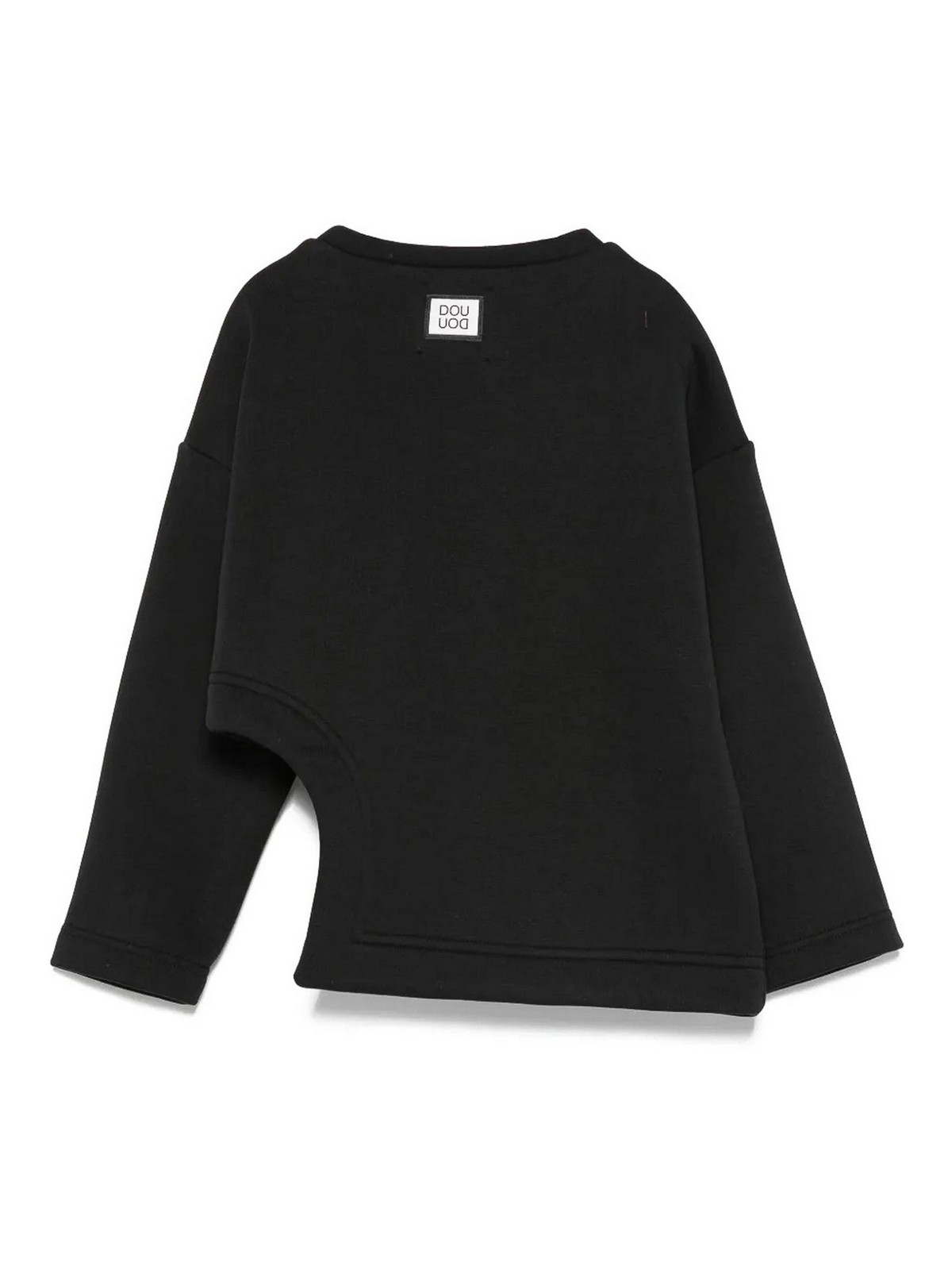 Sweatshirt with side opening DX4A40Z2502930 (DOUUOD / スウェット・フーディー ) | DOUUOD (ドゥドゥ)(1)