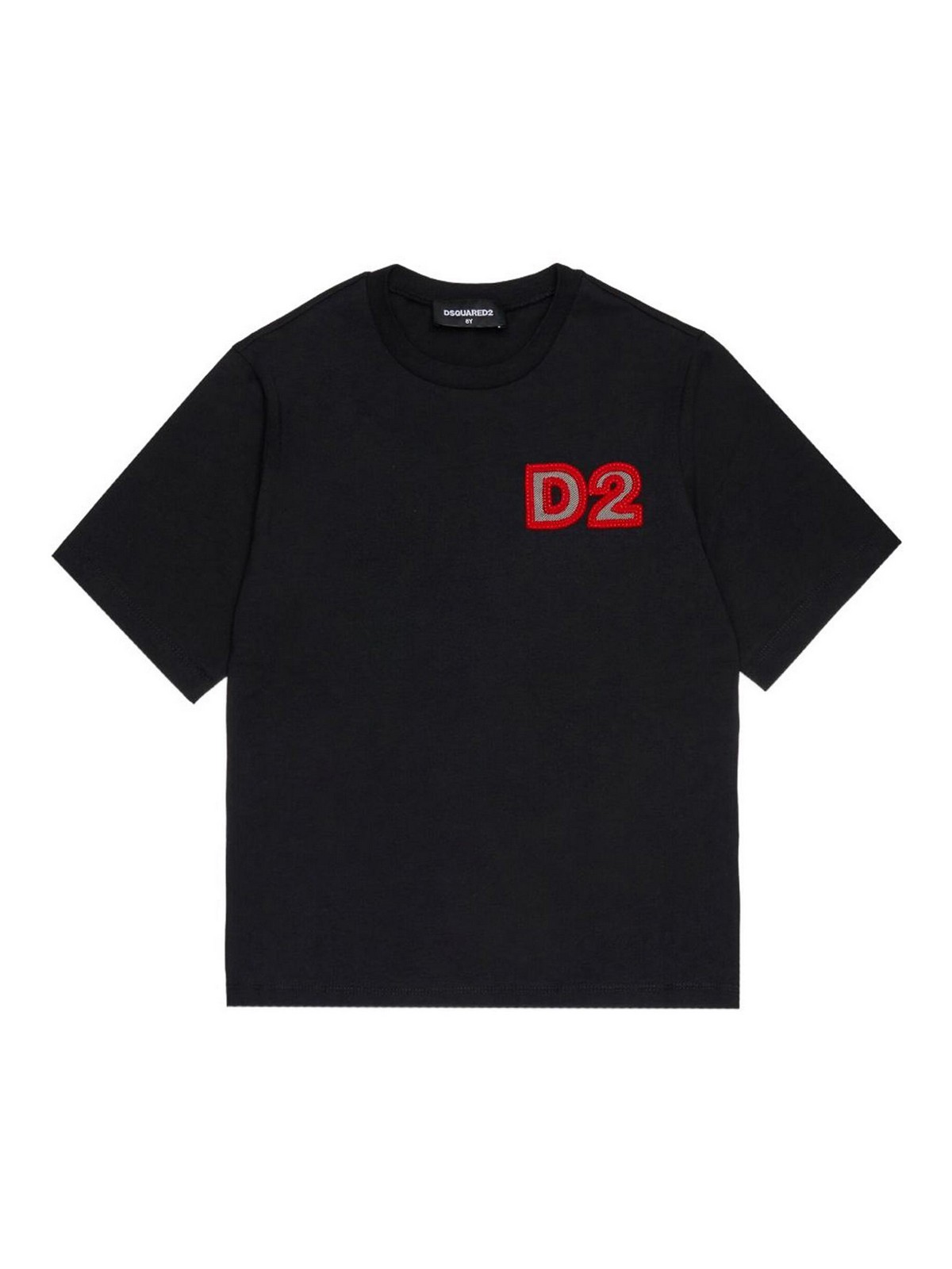 T-Shirt With Logo DQ2996D00MMDQ900 (Dsquared2 / Tシャツ・カットソー ) | Dsquared2 (ディースクエアード)