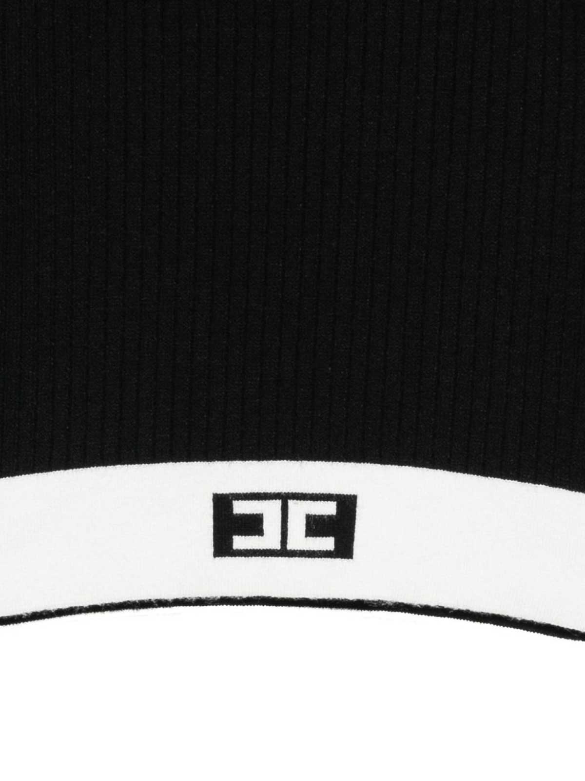 Sweater With Logo EFMA173CFL040D748 (Elisabetta Franchi / ニット・セーター・カーディガン ) | Elisabetta Franchi (エリザベッタ フランキ)(2)