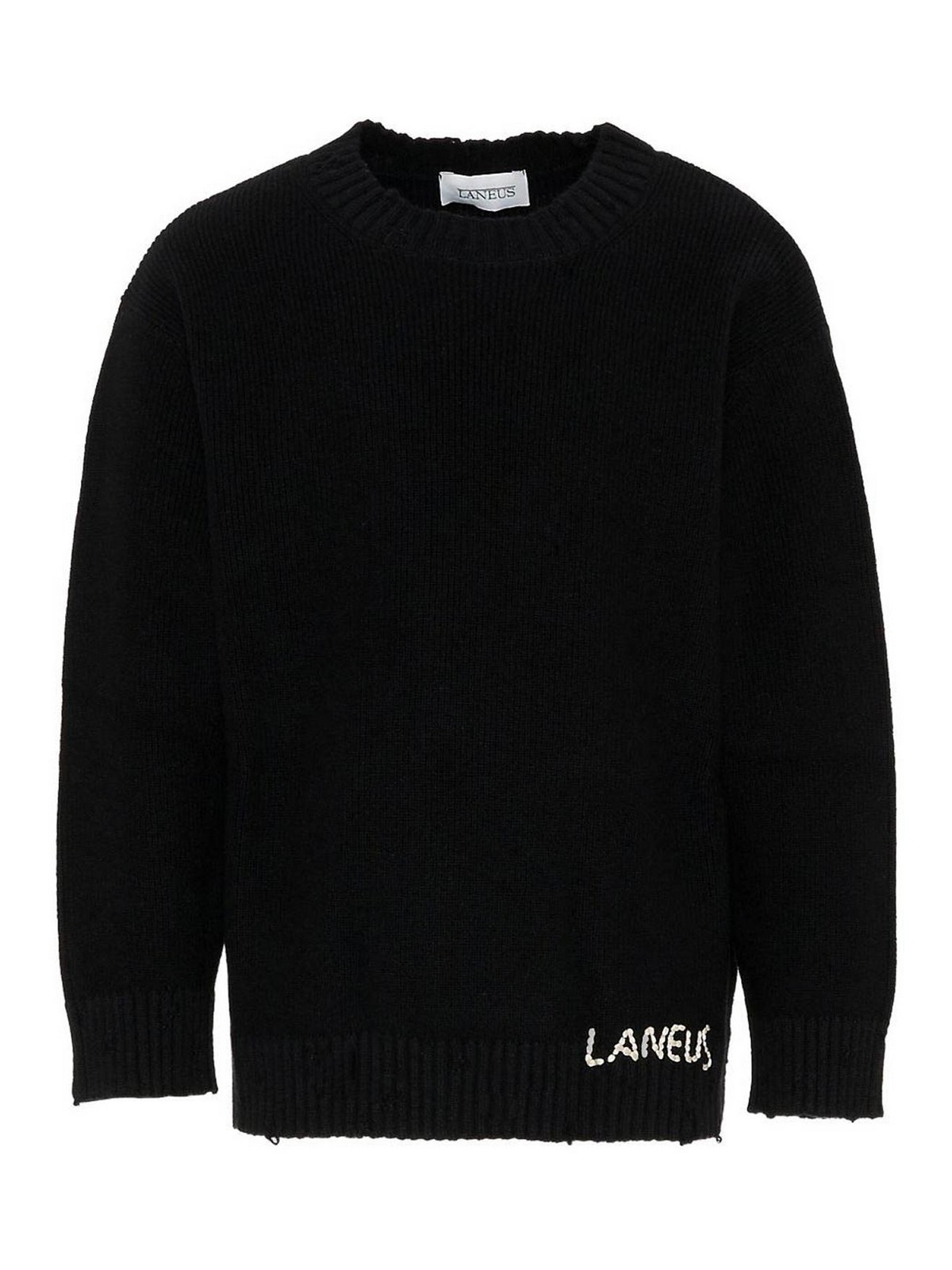 Pullover with logo F5LKJUJP036110 (LANEUS / ニット・セーター・カーディガン ) | LANEUS (ラネウス)
