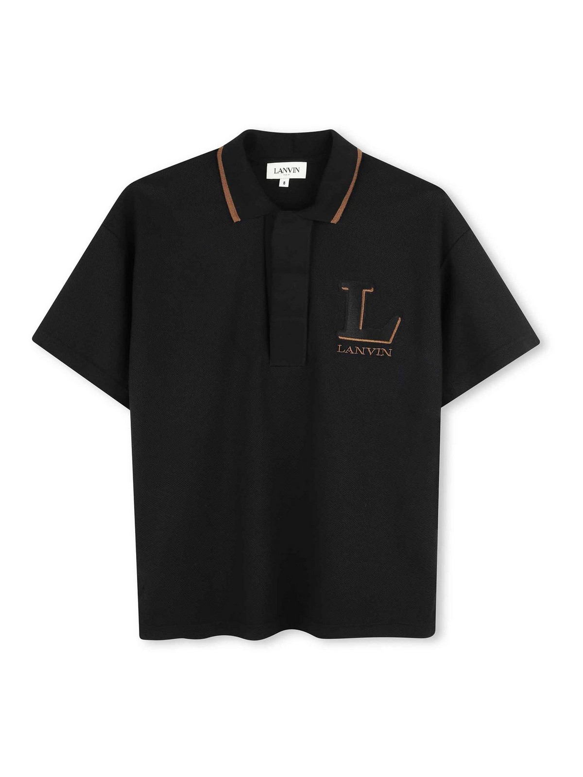 Polo shirt with embroidered logo N3028909B (LANVIN / ポロシャツ ) | LANVIN (ランバン)