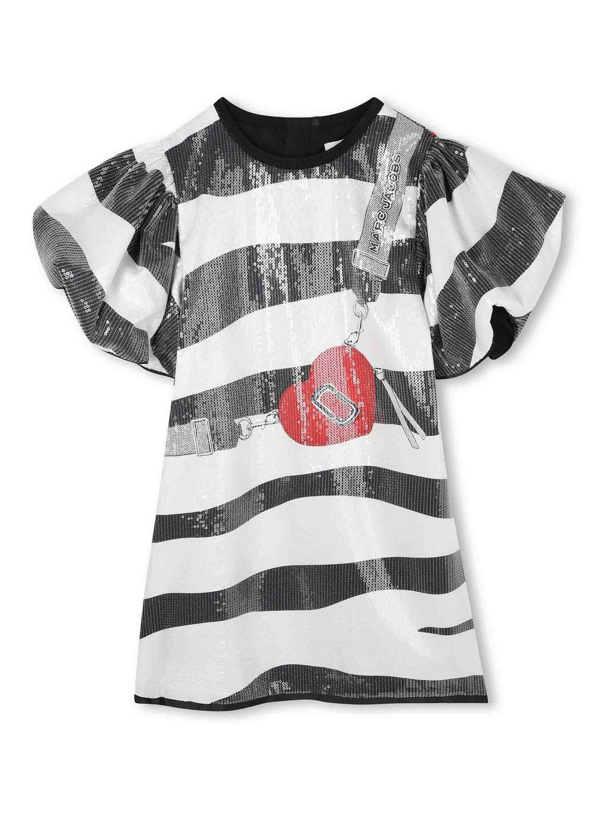 Striped Dress With Sequins W6060109B (Marc Jacobs / ワンピース・ドレス・オールインワン ) | Marc Jacobs (マーク ジェイコブス)