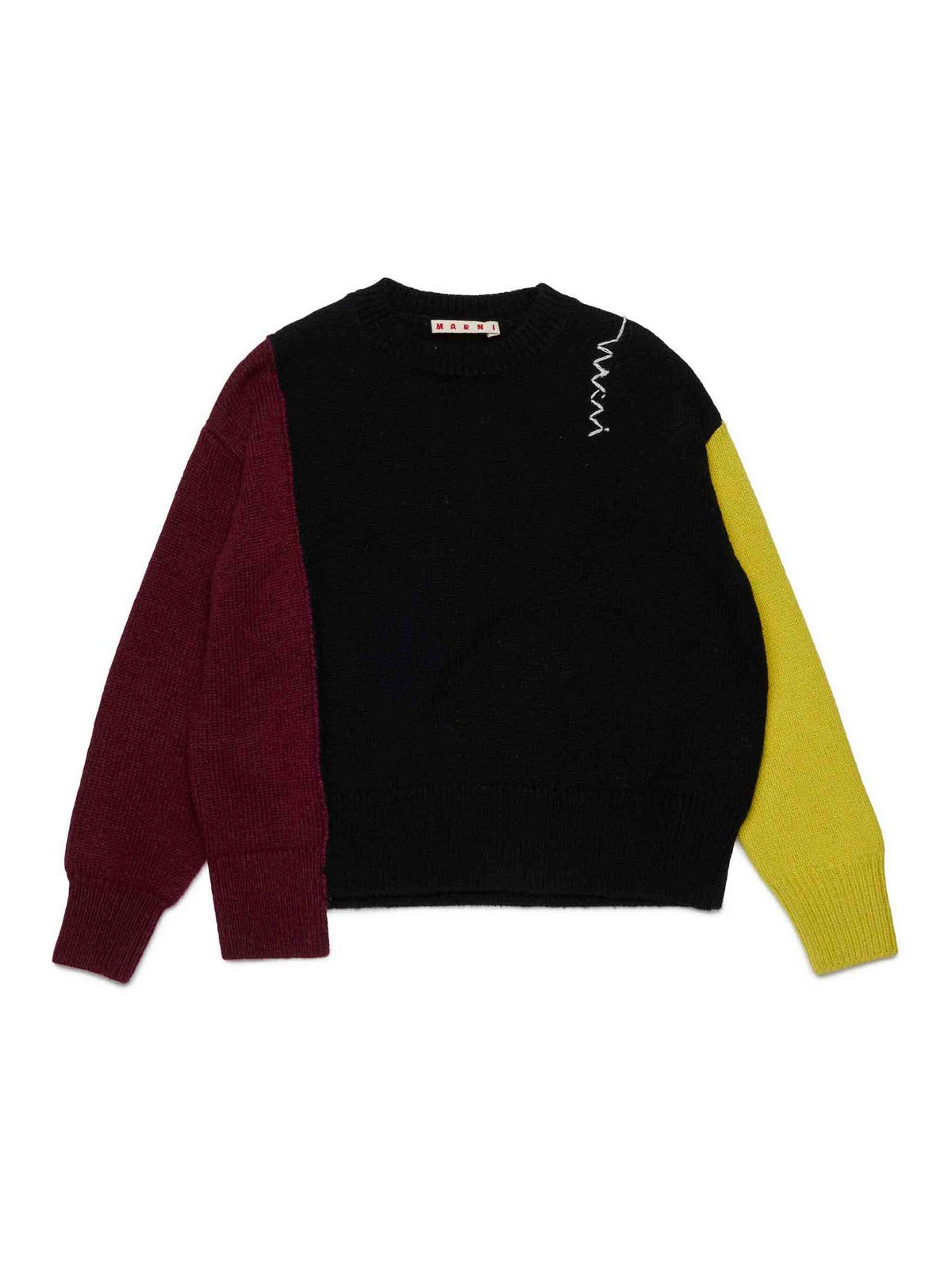 Pullover with logo M01629M00VA0M900 (Marni / ニット・セーター・カーディガン ) | Marni (マルニ)