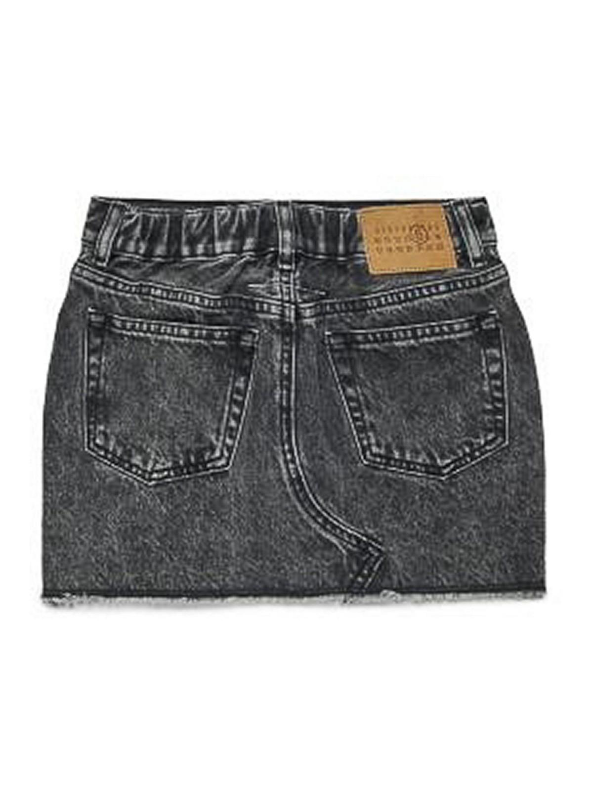 Miniskirt With Logo M60864MM06DM602 (MM6 Maison Margiela / スカート ) | MM6 Maison Margiela (エムエムシックス)(1)