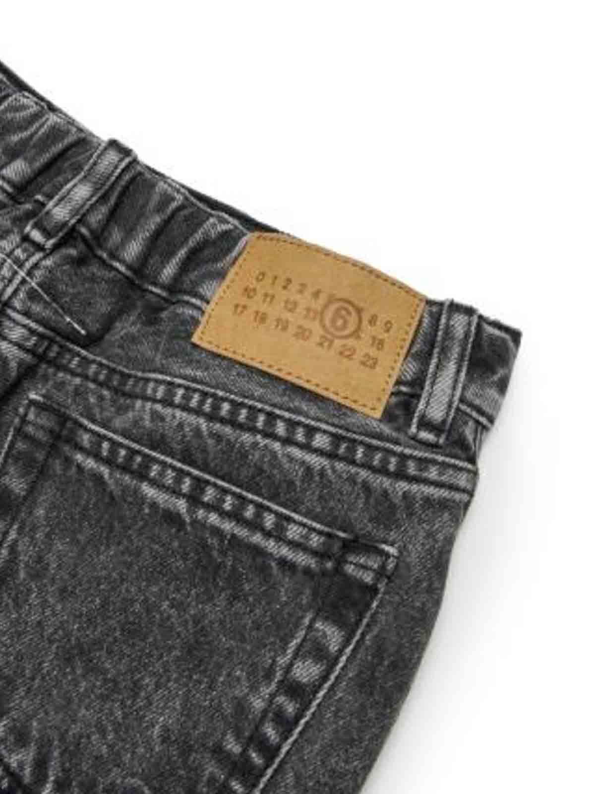 Miniskirt With Logo M60864MM06DM602 (MM6 Maison Margiela / スカート ) | MM6 Maison Margiela (エムエムシックス)(3)