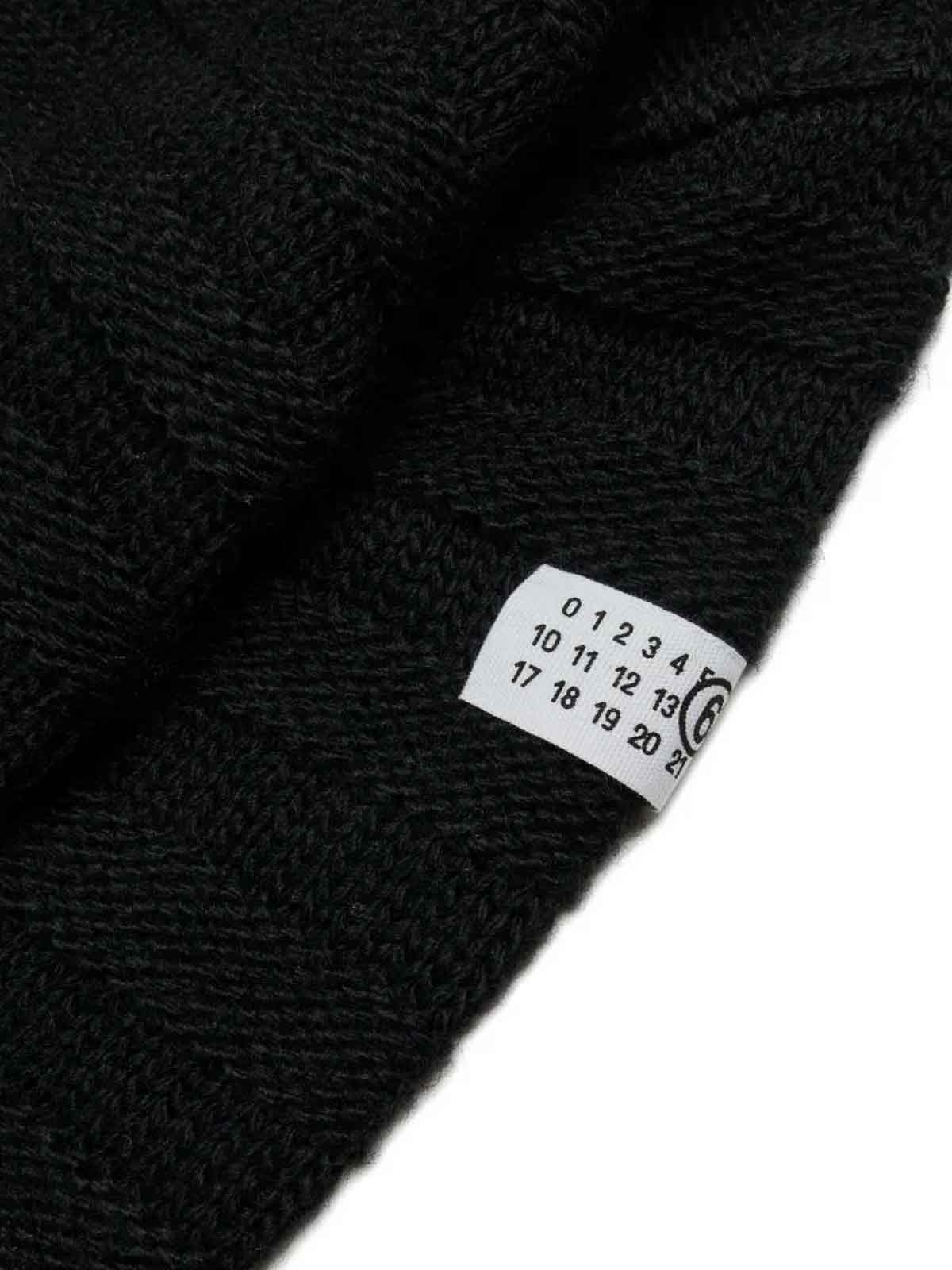 Cardigan With Breaks M60879MM06PM6900 (MM6 Maison Margiela / ニット・セーター・カーディガン ) | MM6 Maison Margiela (エムエムシックス)(2)