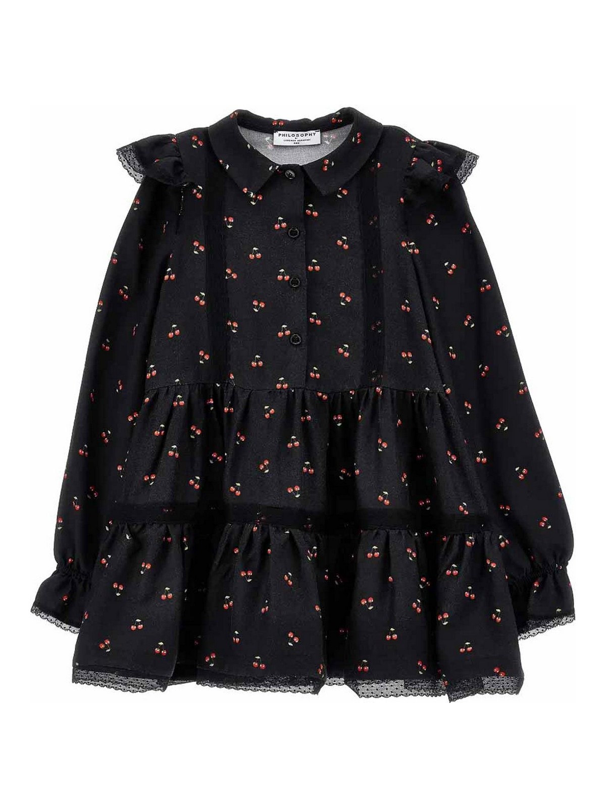 Dress With Cherry Print I1F9026605P543 (PHILOSOPHY / ワンピース・ドレス・オールインワン ) | PHILOSOPHY (フィロソフィ)
