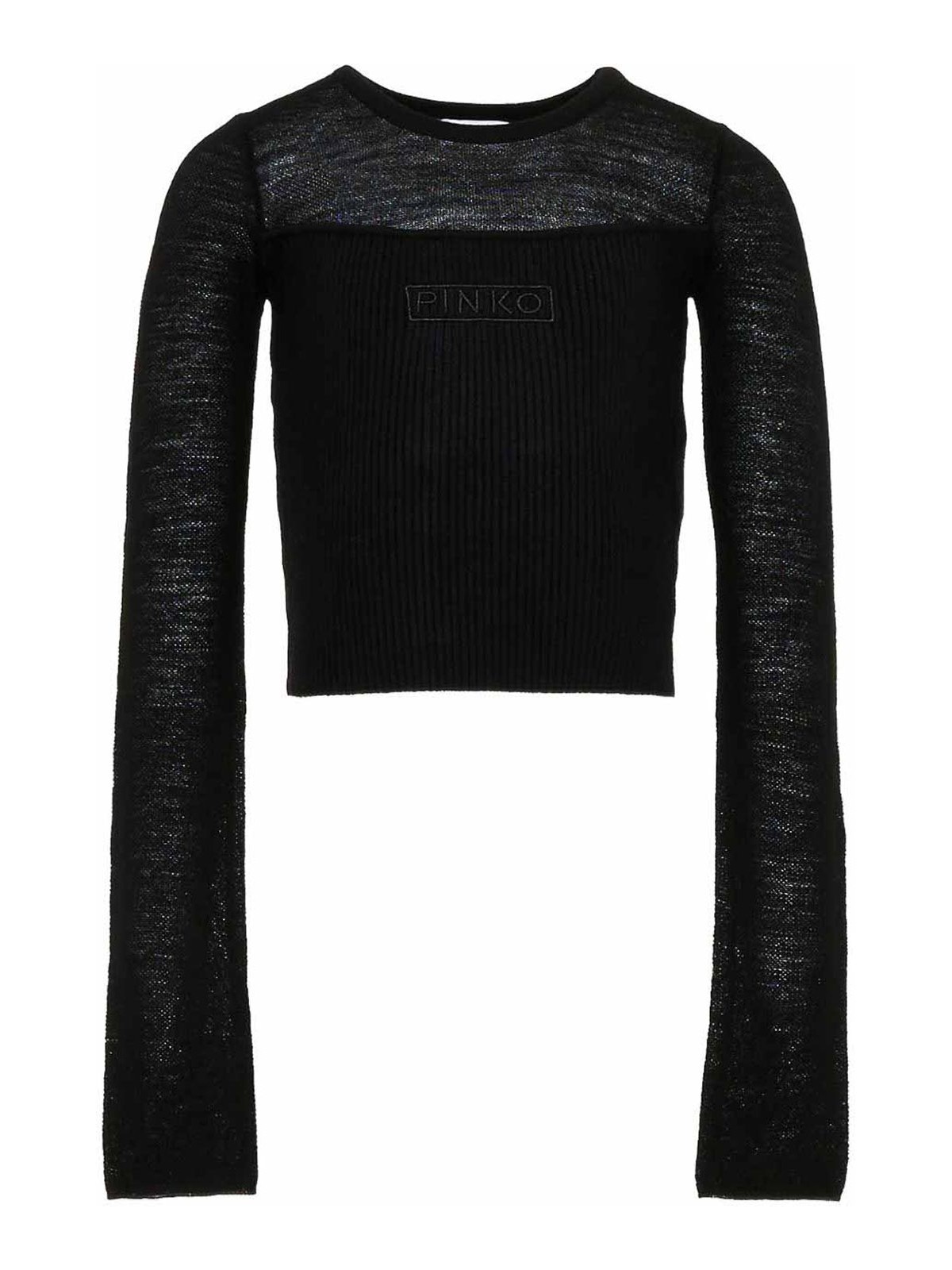 Pullover with logo KFMA008CFL085N000 (PINKO / ニット・セーター・カーディガン ) | PINKO (ピンコ)