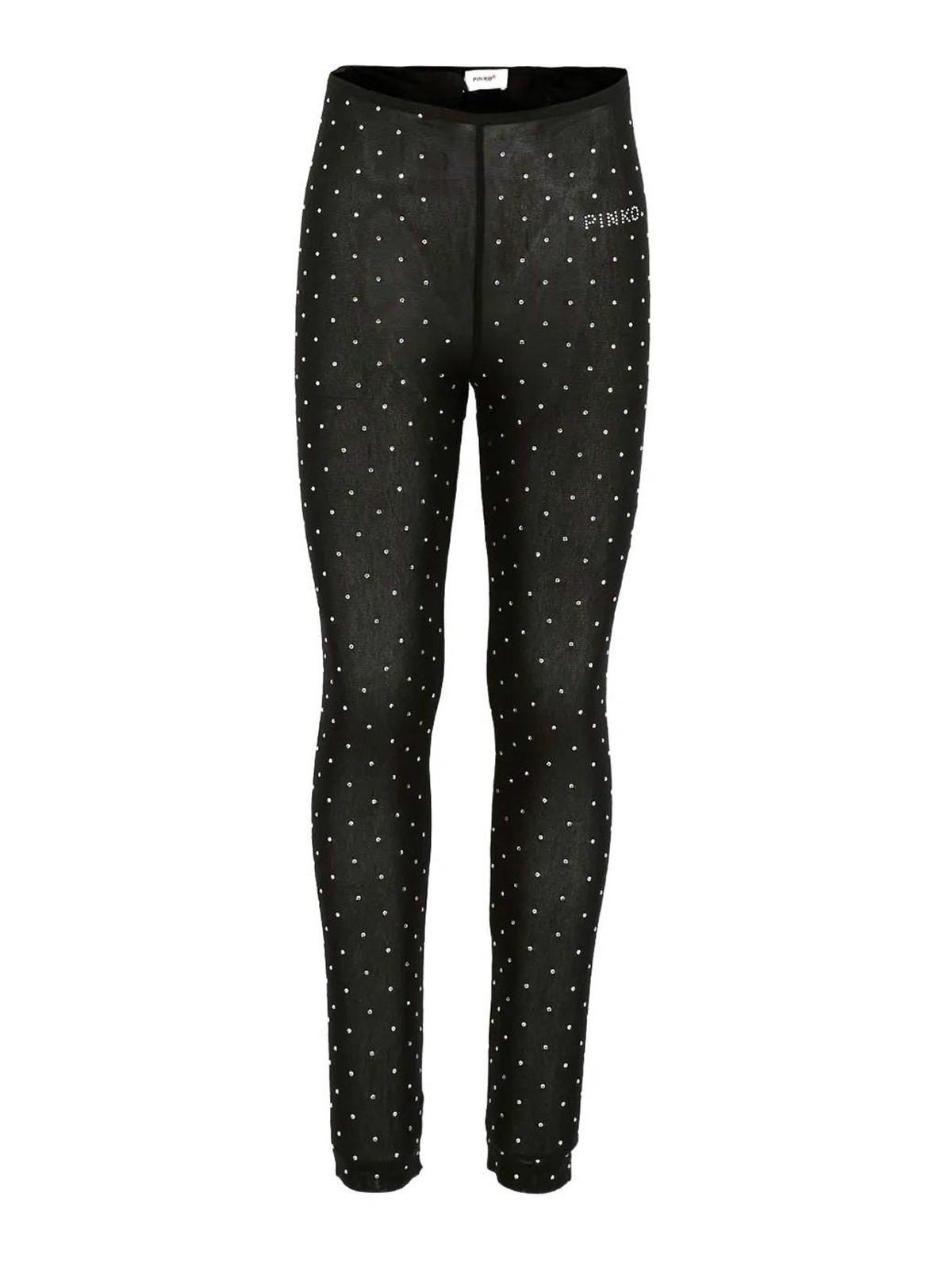 Leggings With Logo KFPA020CTU023D818 (PINKO / アクティブウェア ) | PINKO (ピンコ)