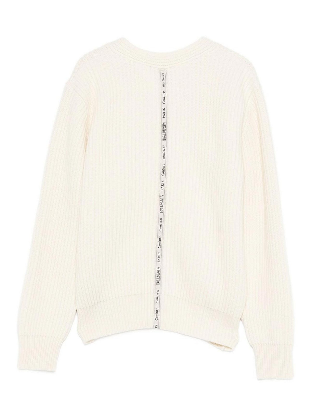 Cardigan With Embroidery BX9P70Z3294102OR (Balmain / ニット・セーター・カーディガン ) | Balmain (バルマン)(1)