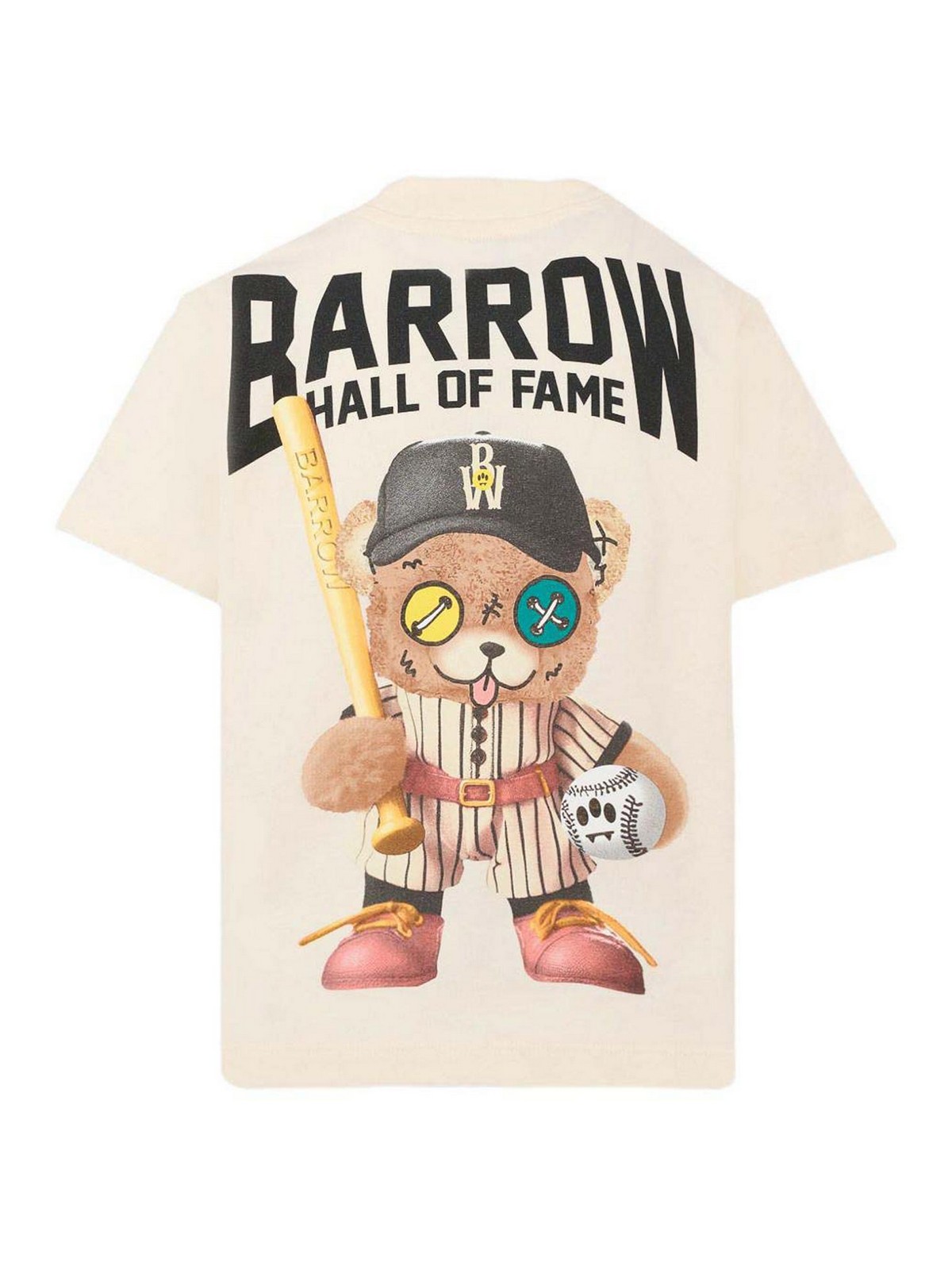T-Shirt With Print F5BKJUTH083013 (BARROW / Tシャツ・カットソー ) | BARROW (バロウ)(1)