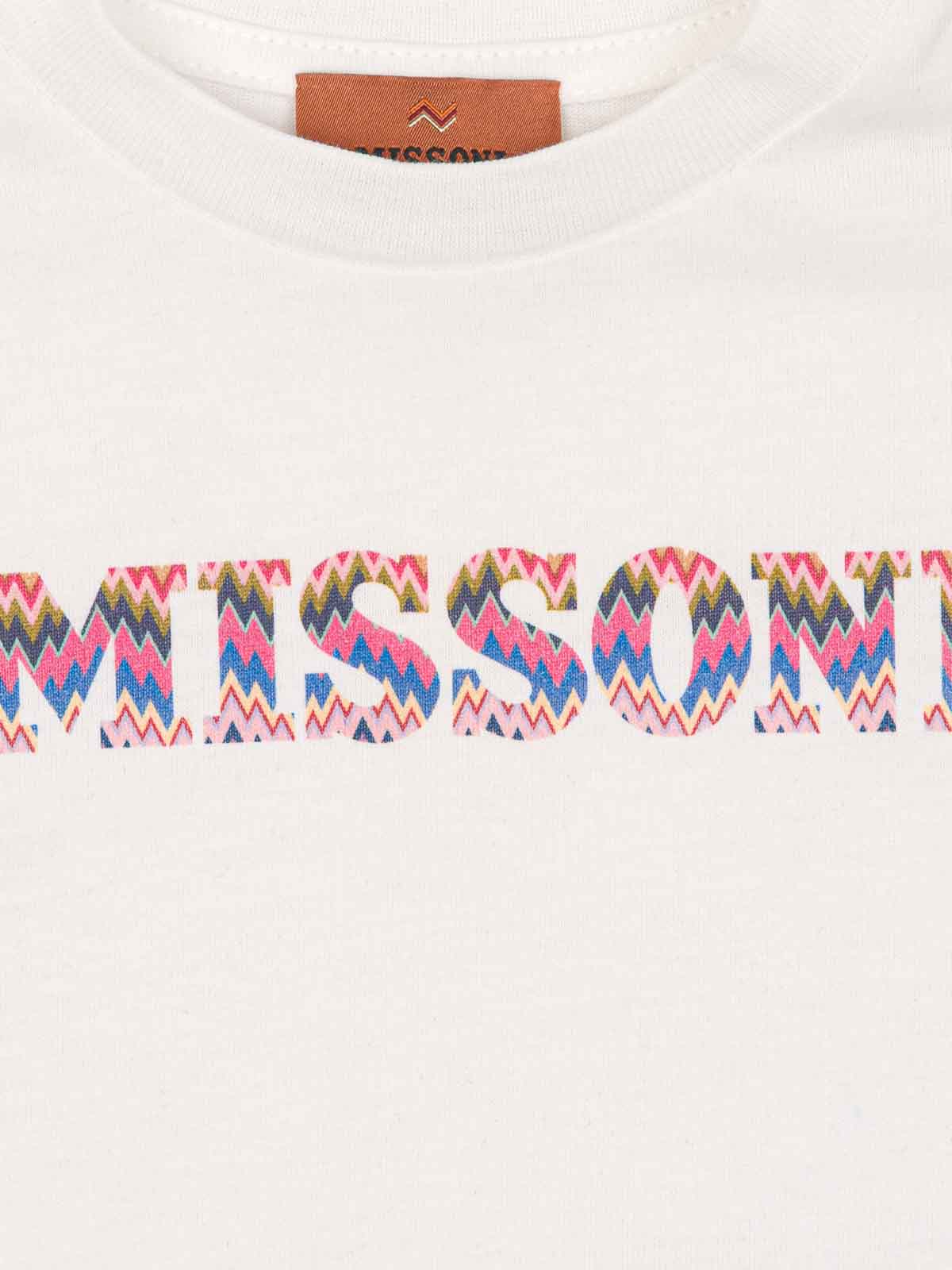 T-Shirt With Logo MX8000Z3186101 (MISSONI / Tシャツ・カットソー ) | MISSONI (ミッソー二)(2)