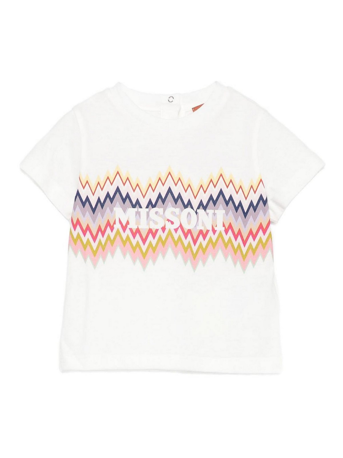 T-Shirt With Logo MX8011J0177101MC (MISSONI / Tシャツ・カットソー ) | MISSONI (ミッソー二)