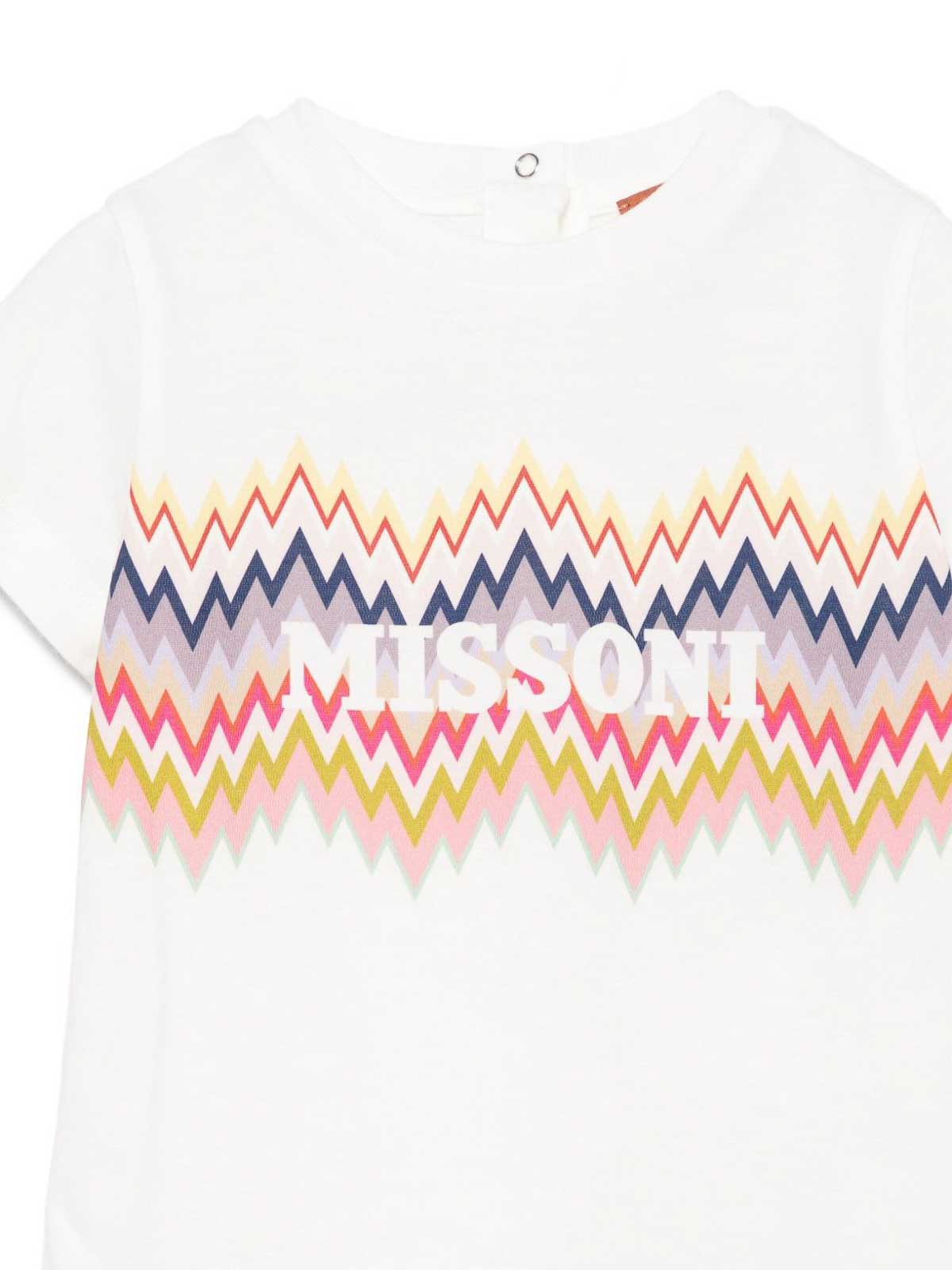 T-Shirt With Logo MX8011J0177101MC (MISSONI / Tシャツ・カットソー ) | MISSONI (ミッソー二)(2)