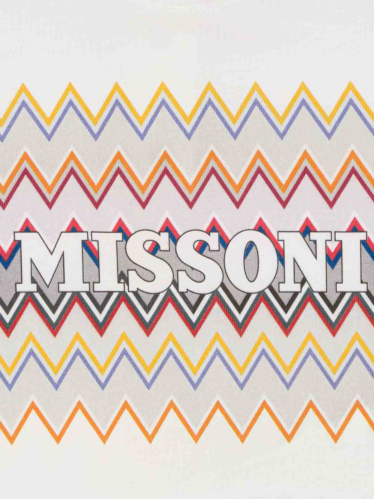 T-Shirt With Print MX8531J0177101 (MISSONI / Tシャツ・カットソー ) | MISSONI (ミッソー二)(2)