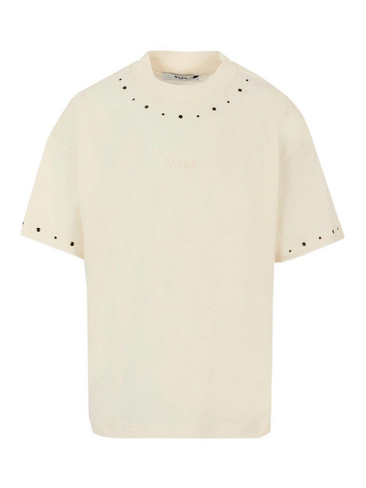 Studded T-Shirt F5MSJGTH149013 (MSGM / Tシャツ・カットソー ) | MSGM (エムエスジーエム)
