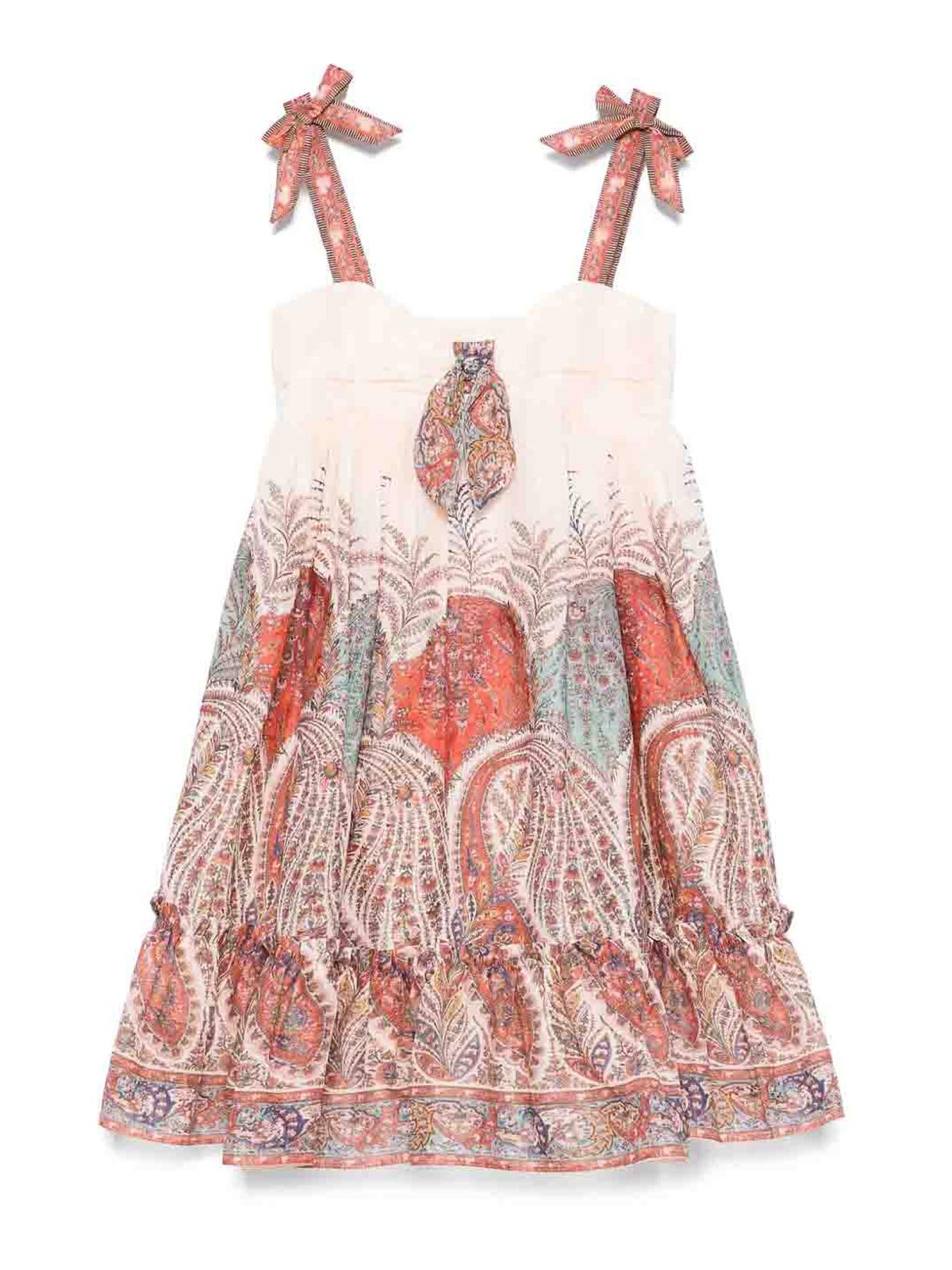 Dress With Print 2744DSS251CREAMPAISLEYCMP (ZIMMERMANN / ワンピース・ドレス・オールインワン ) | ZIMMERMANN (ジマーマン)