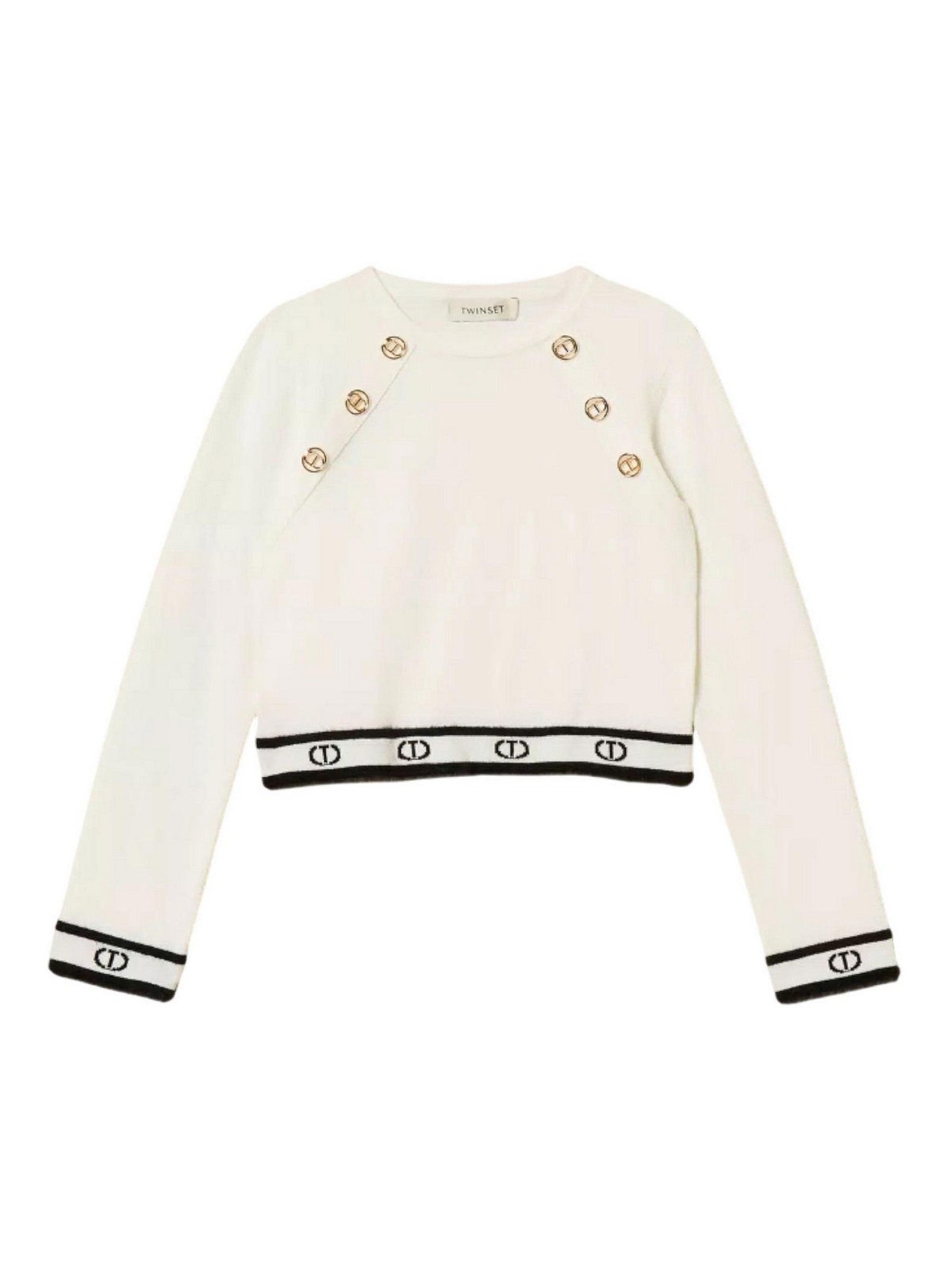 White shirts 252GJ307310973 (TWINSET / スウェット・フーディー ) | TWINSET (ツインセット)