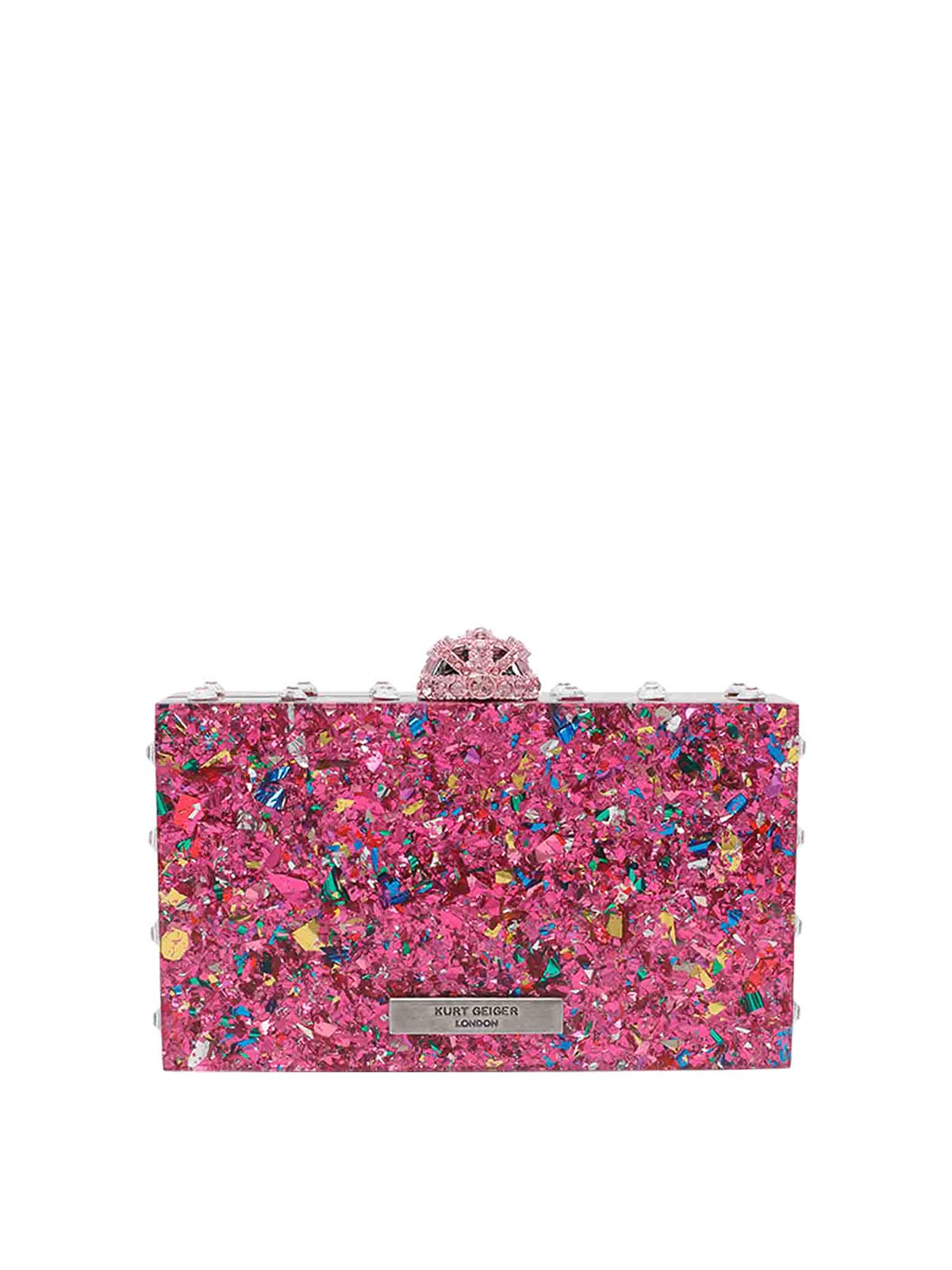 London Box Clutch 5032357979PINKCOMB (KURT GEIGER / クラッチバッグ・ポーチ ) | KURT GEIGER (カートガイガー)(2)