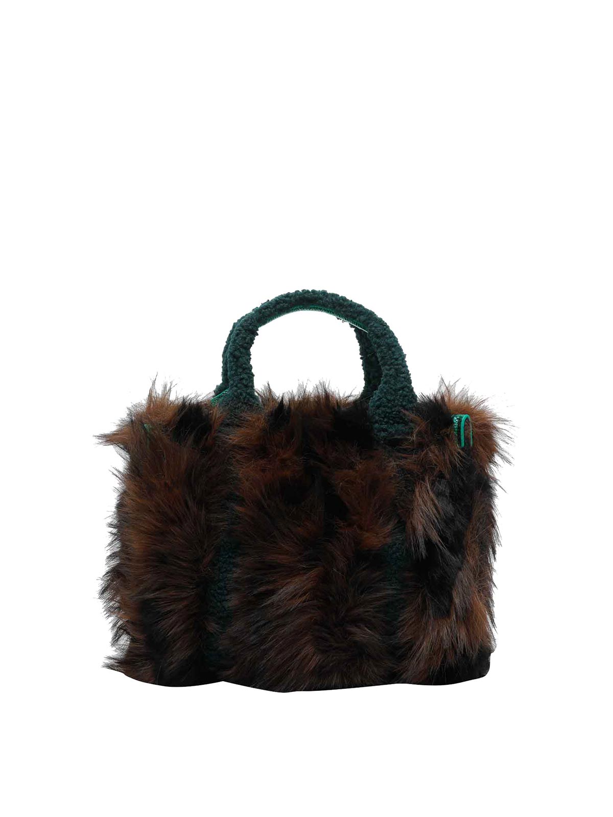 Dark Brown Faux Fur Tote Bag 0507435999DARKBROWN (KURT GEIGER / ハンドバッグ・ショルダーバッグ ) | KURT GEIGER (カートガイガー)(2)