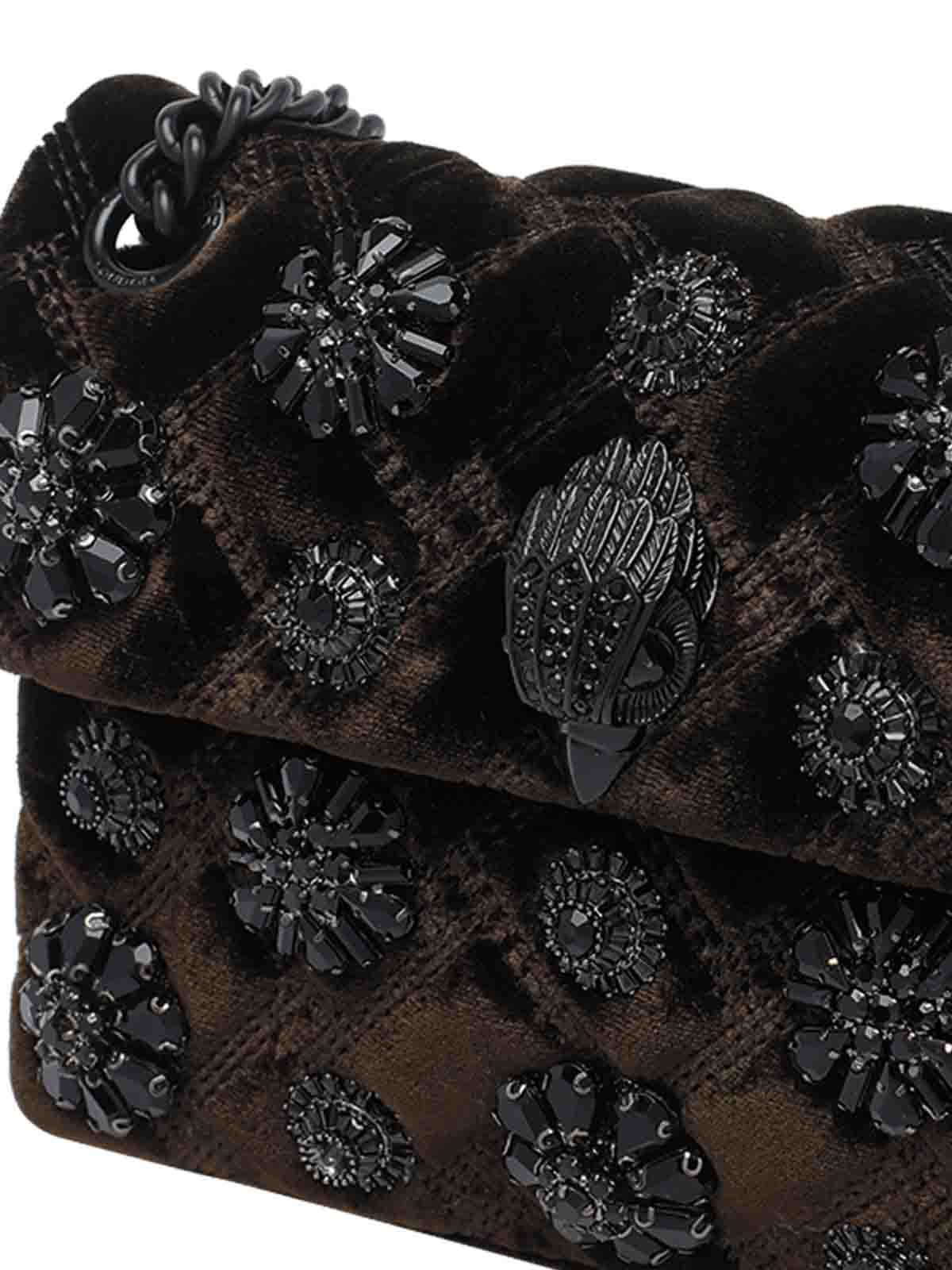 Velvet Mini Kensington Bag 5018331789DARKBROWN (KURT GEIGER / ハンドバッグ・ショルダーバッグ ) | KURT GEIGER (カートガイガー)(3)