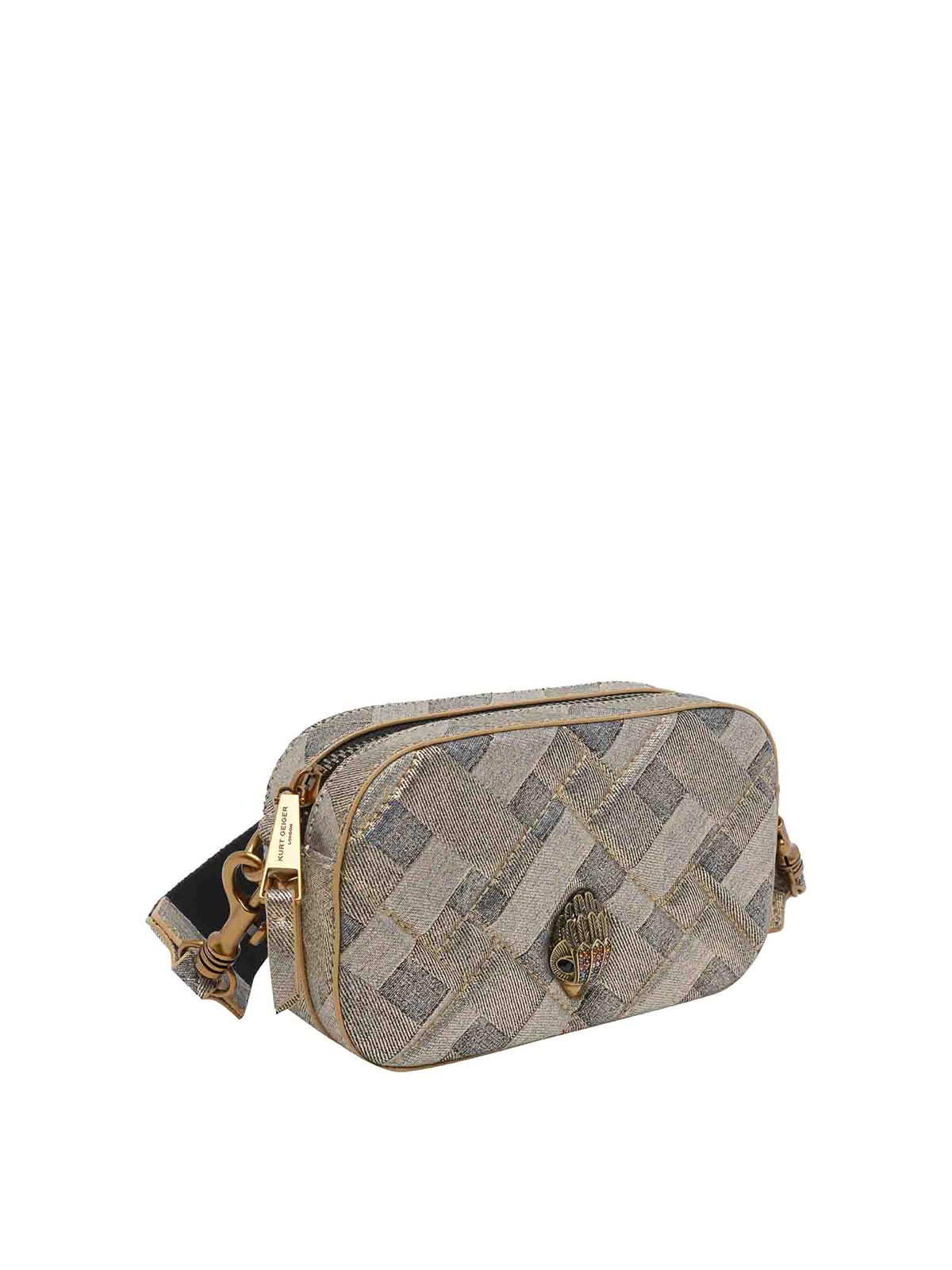 Grey Kensington Shoulder Bag 9078966669GOLD (KURT GEIGER / ハンドバッグ・ショルダーバッグ ) | KURT GEIGER (カートガイガー)(1)
