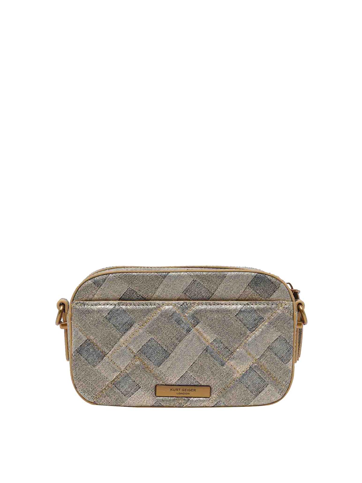 Grey Kensington Shoulder Bag 9078966669GOLD (KURT GEIGER / ハンドバッグ・ショルダーバッグ ) | KURT GEIGER (カートガイガー)(2)