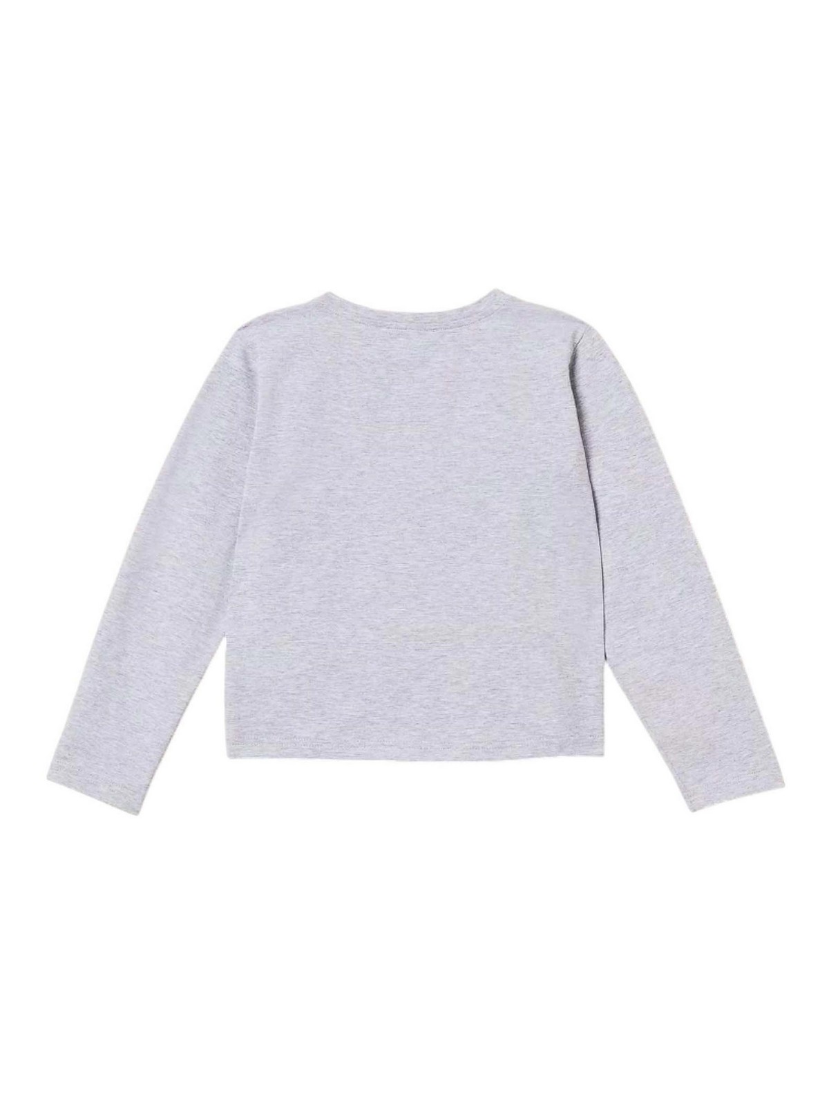 Gray T-Shirt And Polo 252GJ232111834 (TWINSET / Tシャツ・カットソー ) | TWINSET (ツインセット)(1)