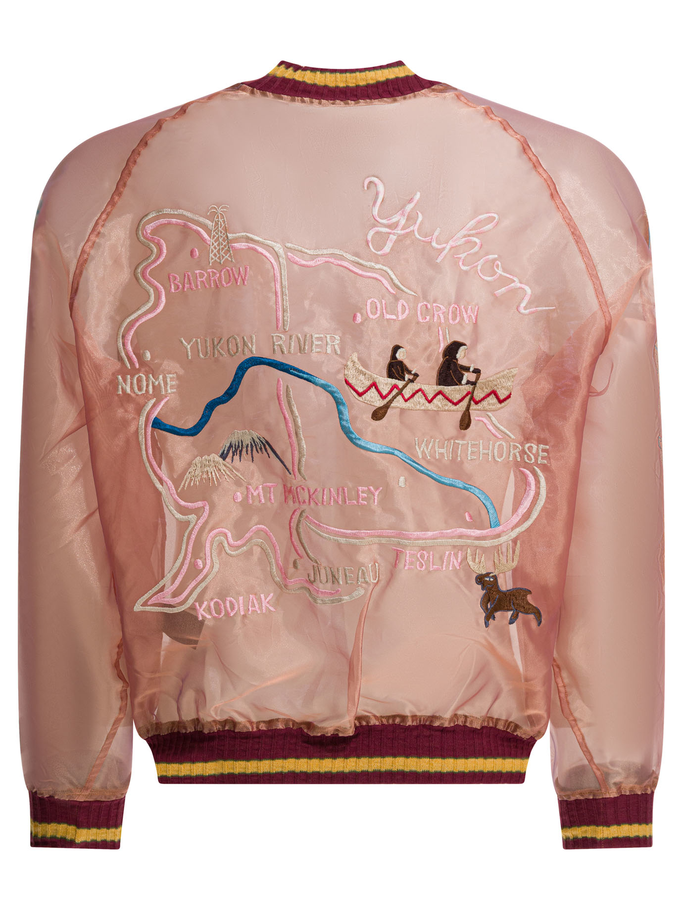 "Sheer Pearl Mosquito Guard" Bomber jacket K2509LJ075LIGHTORANGE (KAPITAL / カジュアルジャケット ) | KAPITAL (キャピタル)(1)