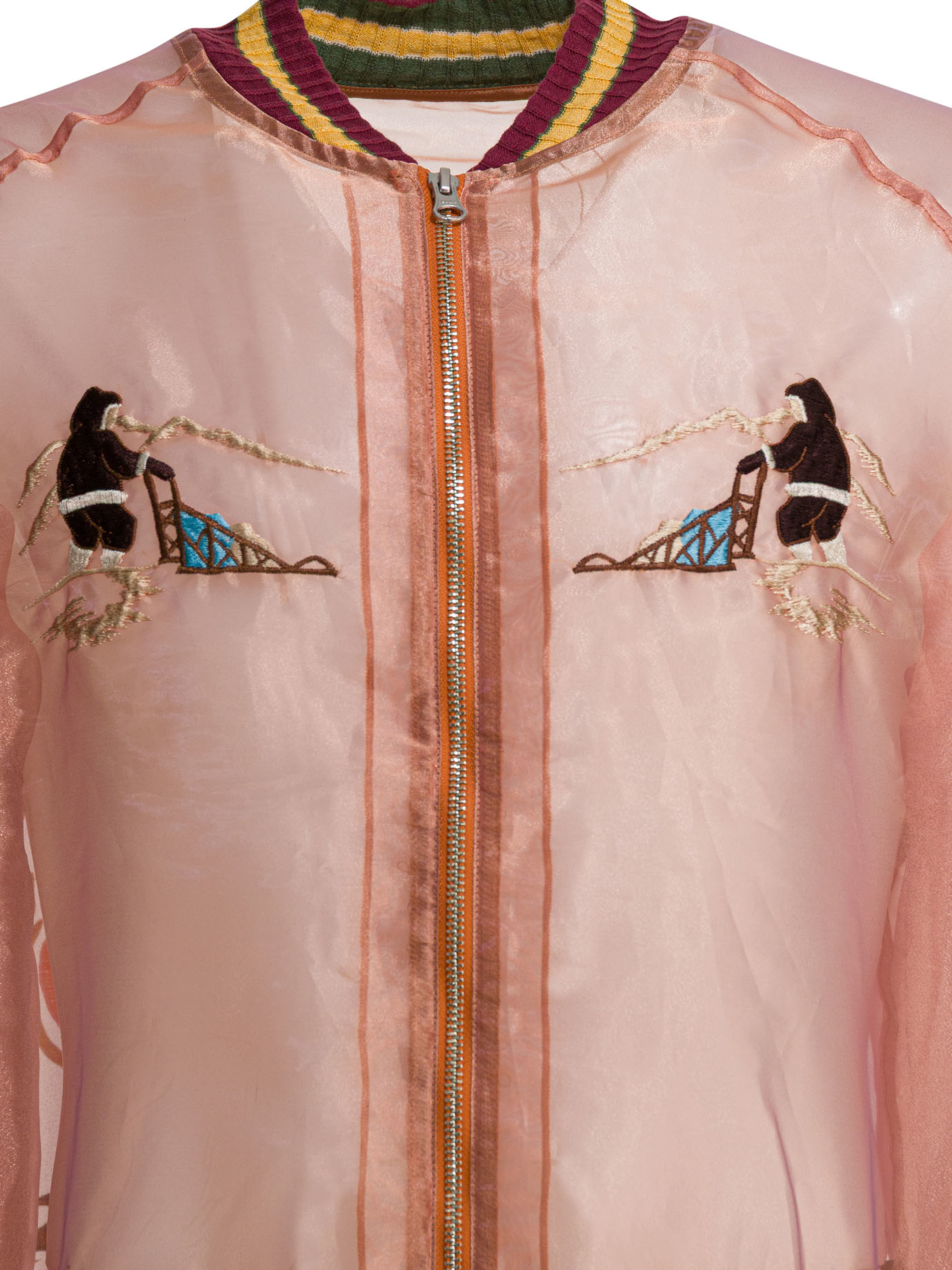"Sheer Pearl Mosquito Guard" Bomber jacket K2509LJ075LIGHTORANGE (KAPITAL / カジュアルジャケット ) | KAPITAL (キャピタル)(2)