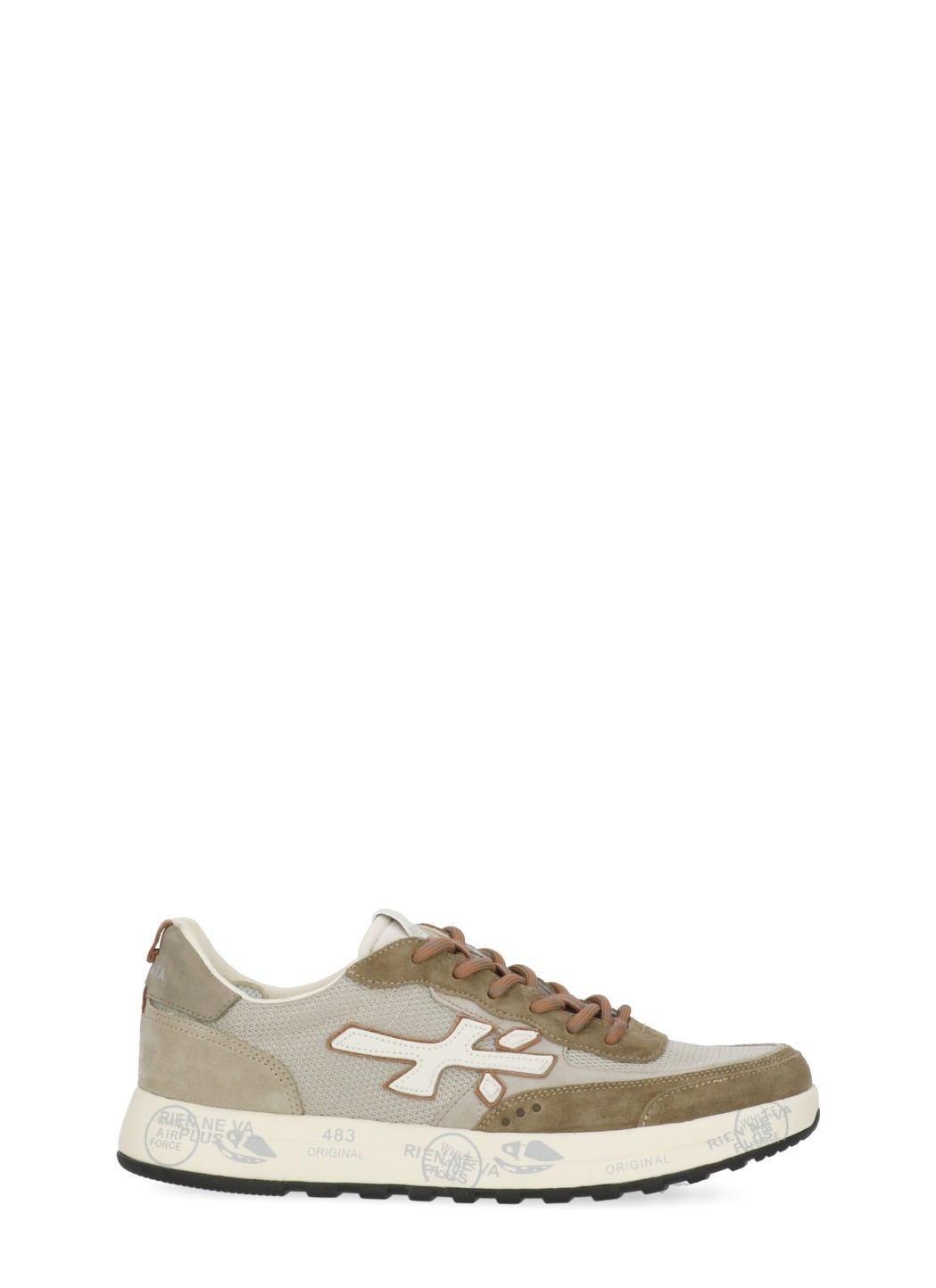 White Premiata Sneakers Beige NOUS7724 (PREMIATA / スニーカー ) | PREMIATA (プレミアータ)