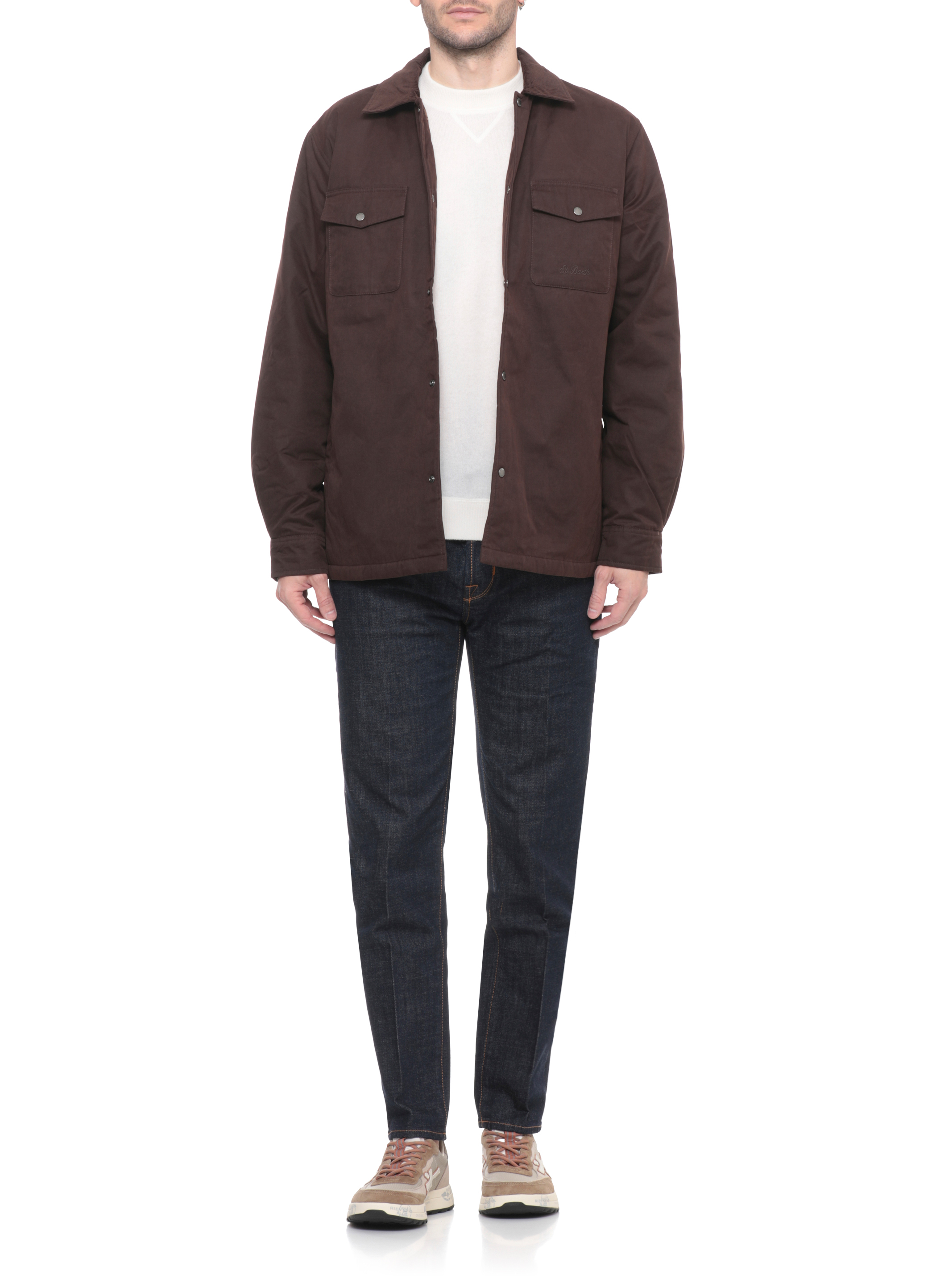 White Premiata Sneakers Beige NOUS7724 (PREMIATA / スニーカー ) | PREMIATA (プレミアータ)(1)