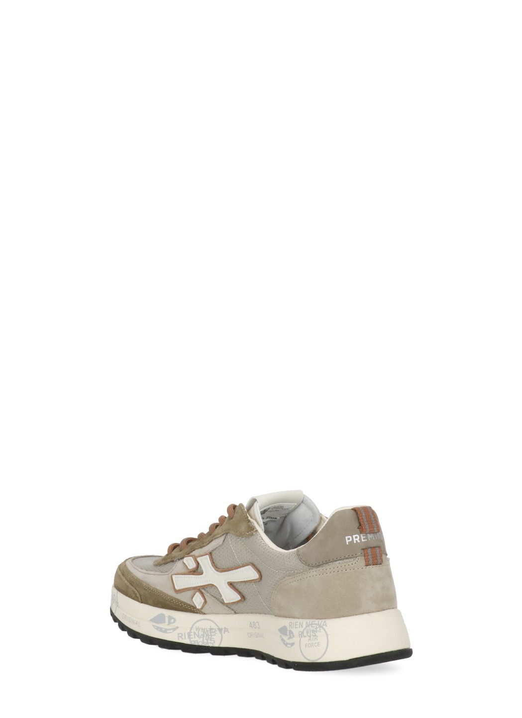 White Premiata Sneakers Beige NOUS7724 (PREMIATA / スニーカー ) | PREMIATA (プレミアータ)(3)
