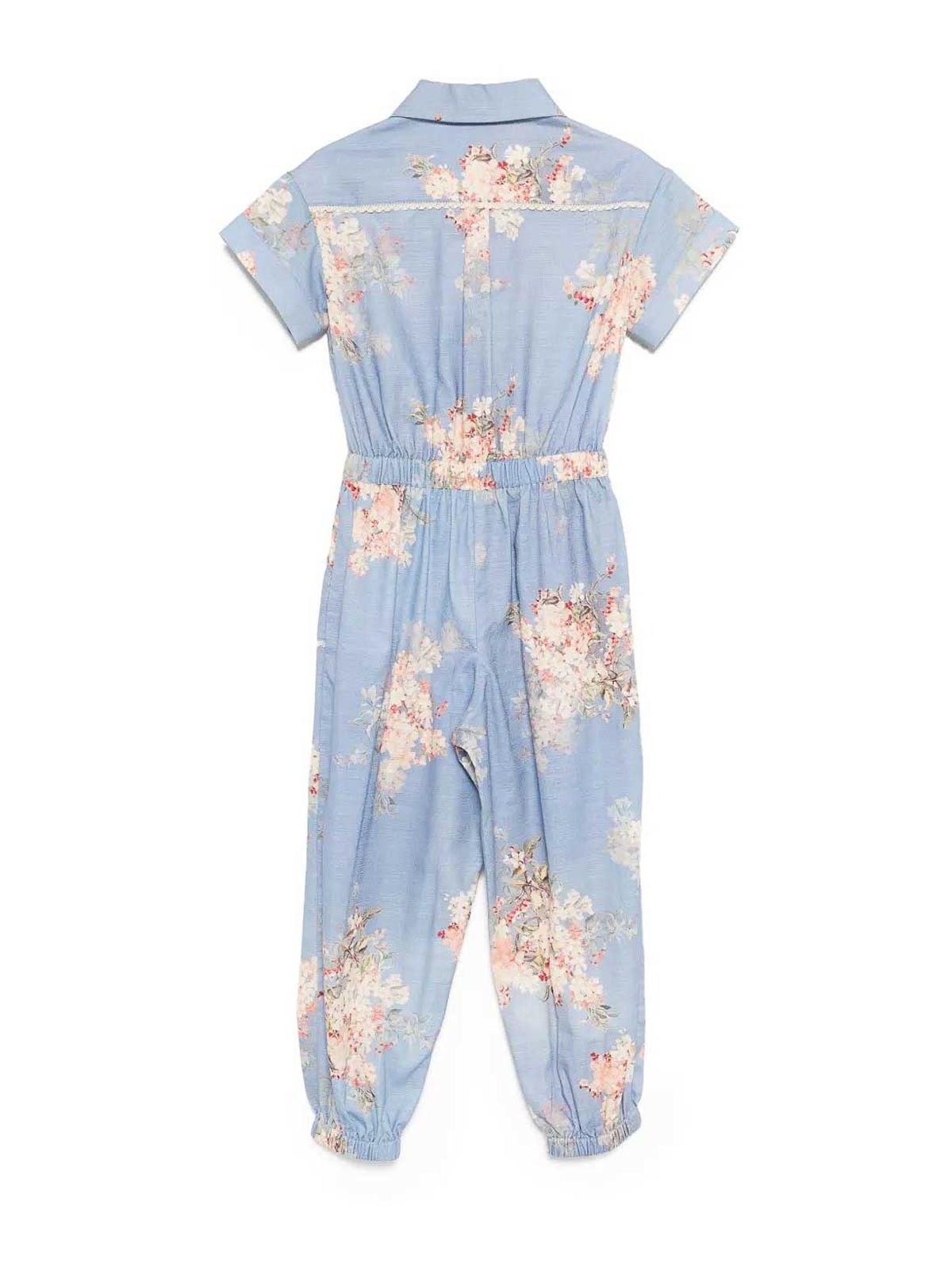 Floral Jumpsuit 1478USS255TEALBLUEBOTANICALFLORAL (ZIMMERMANN / ワンピース・ドレス・オールインワン ) | ZIMMERMANN (ジマーマン)(1)
