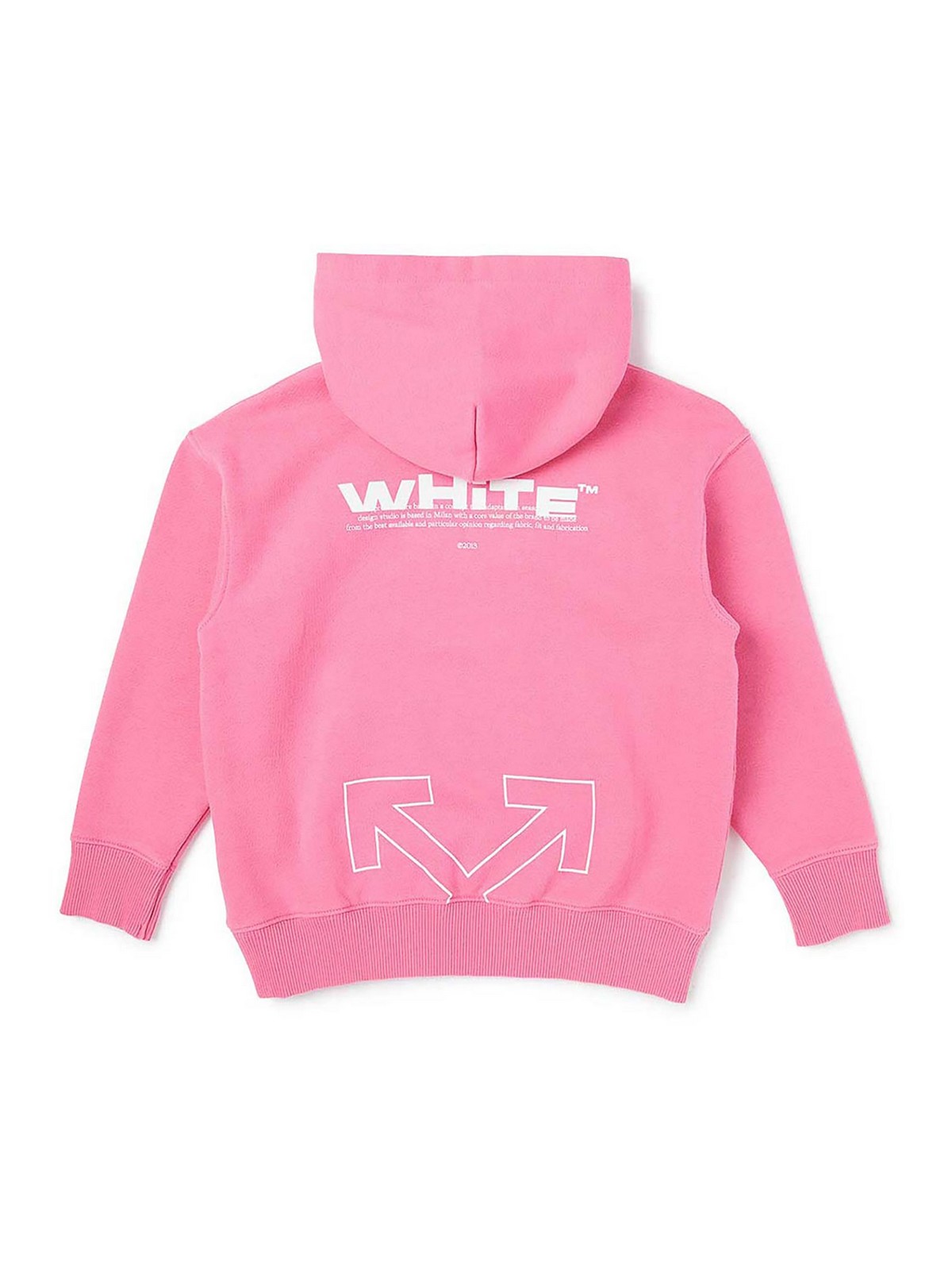 Sweatshirt With Logo OGBB002F25FLE0013201 (Off-White / スウェット・フーディー ) | Off-White (オフホワイト)(1)