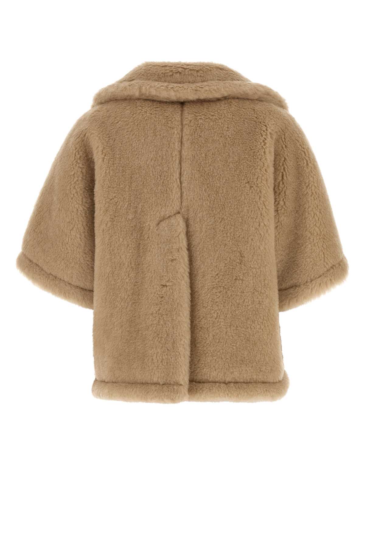 Cappuccino alpaca blend Corvino4 cape 2614731191600001 (Max Mara / レザー&ファージャケット・コート ) | Max Mara (マックスマーラ)(1)