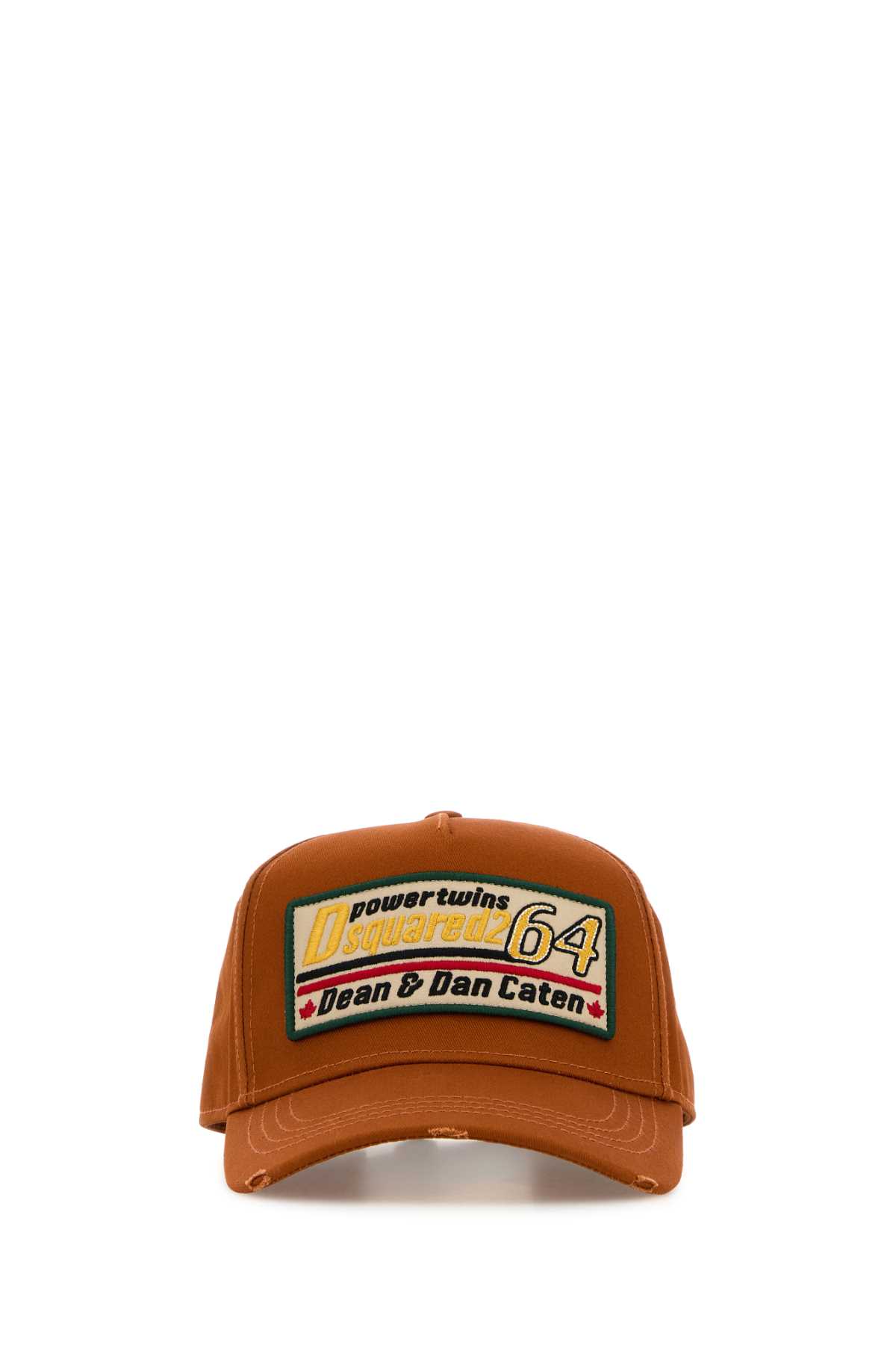 Orange cotton baseball cap BCM040205C000015058 (Dsquared2 / 帽子 ) | Dsquared2 (ディースクエアード)