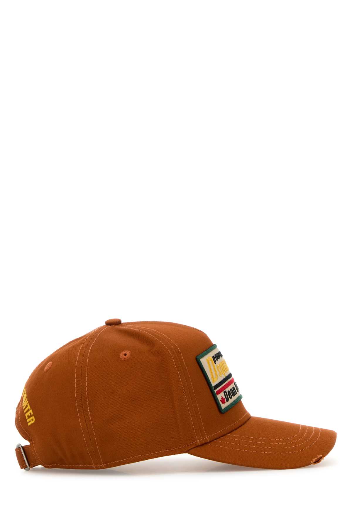 Orange cotton baseball cap BCM040205C000015058 (Dsquared2 / 帽子 ) | Dsquared2 (ディースクエアード)(1)
