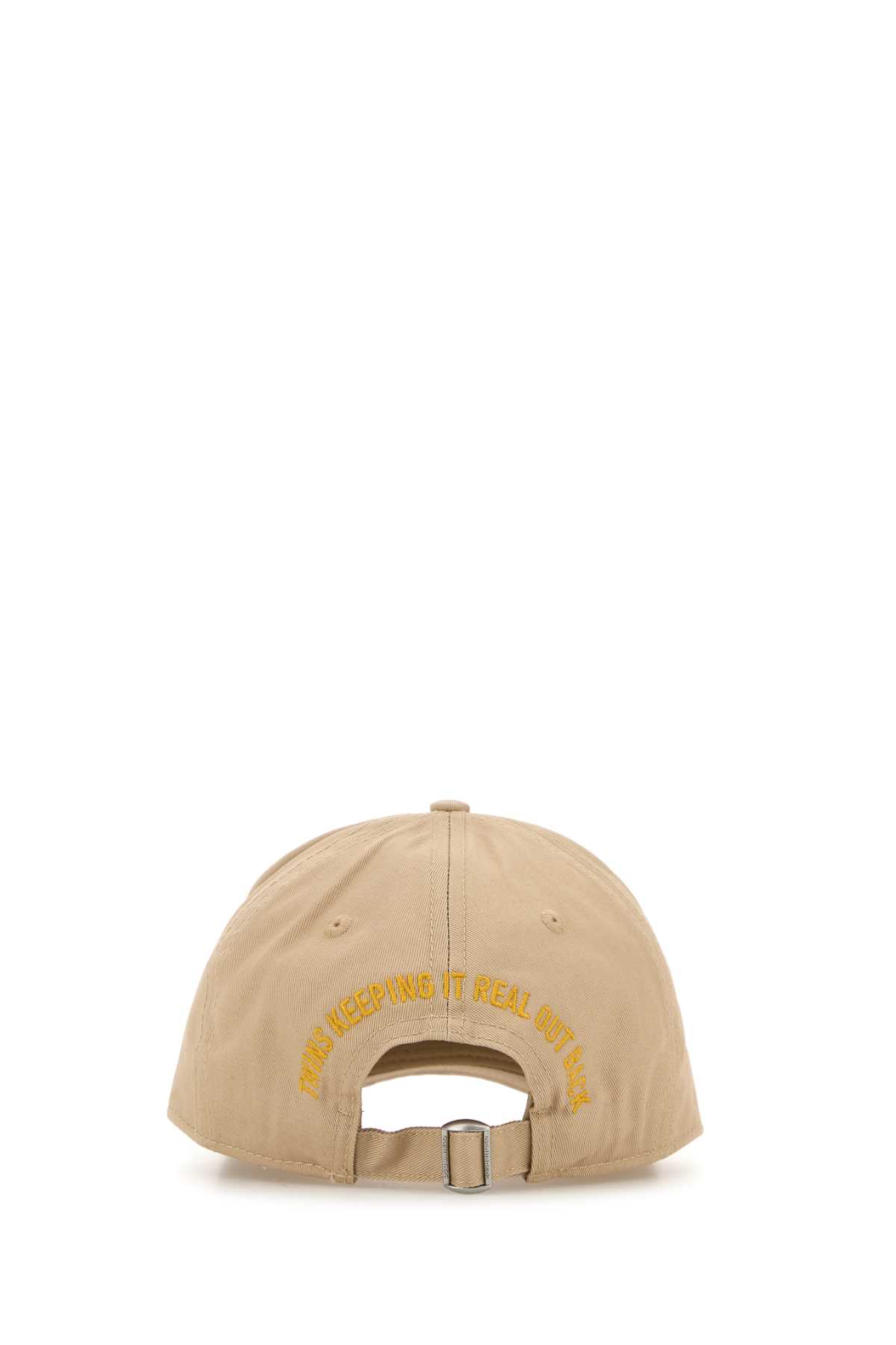 Beige cotton baseball cap BCM092205C000015130 (Dsquared2 / 帽子 ) | Dsquared2 (ディースクエアード)(2)