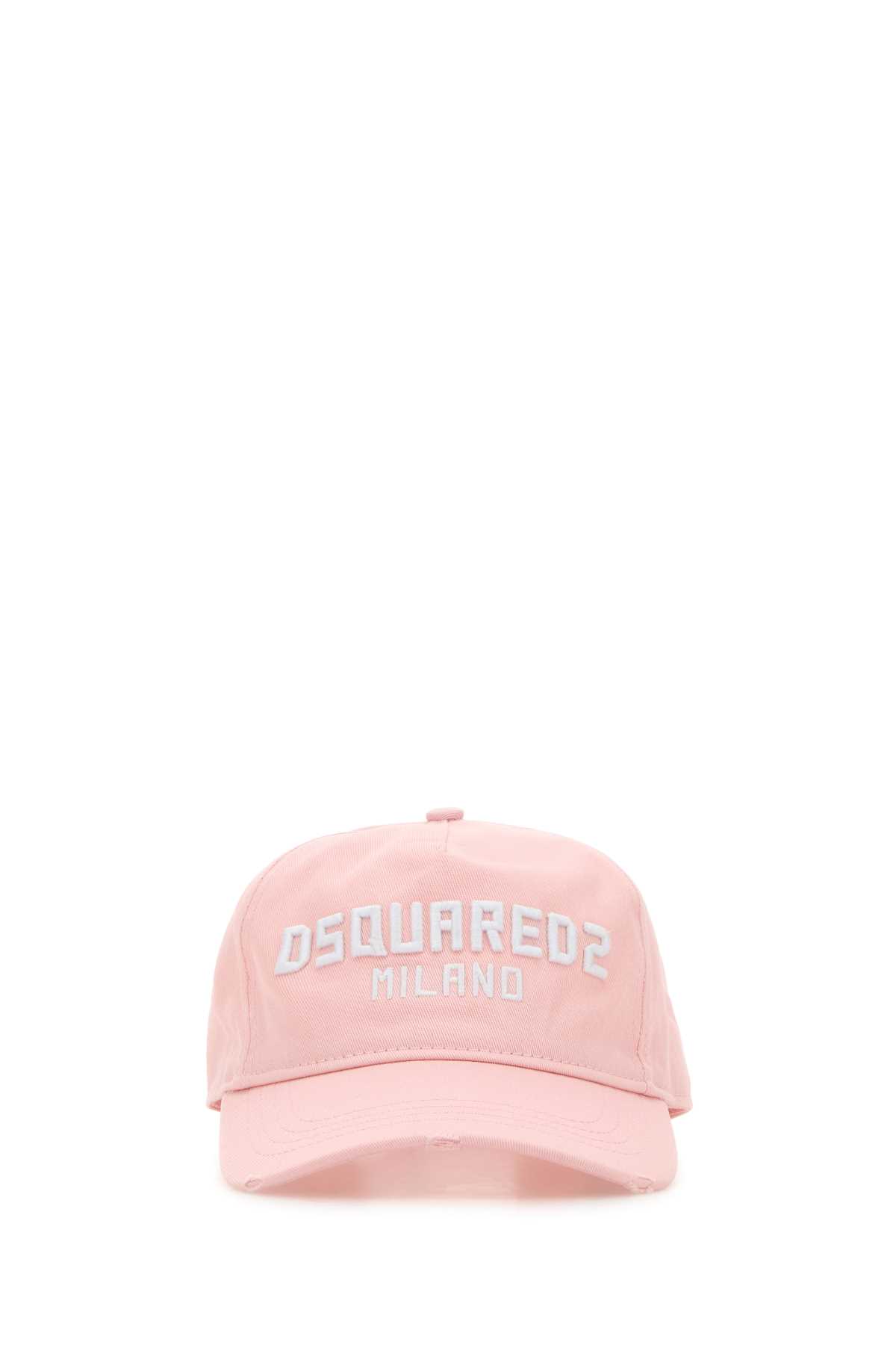 Pink cotton baseball cap BCW093205C00001M1241 (Dsquared2 / 帽子 ) | Dsquared2 (ディースクエアード)